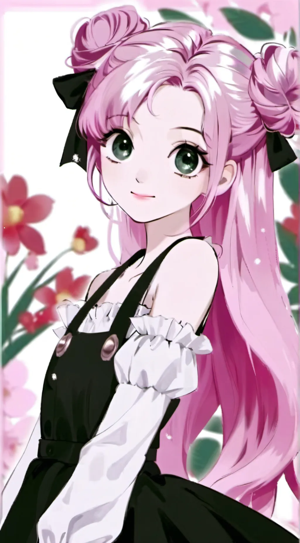 ai character: ObaMitsu background