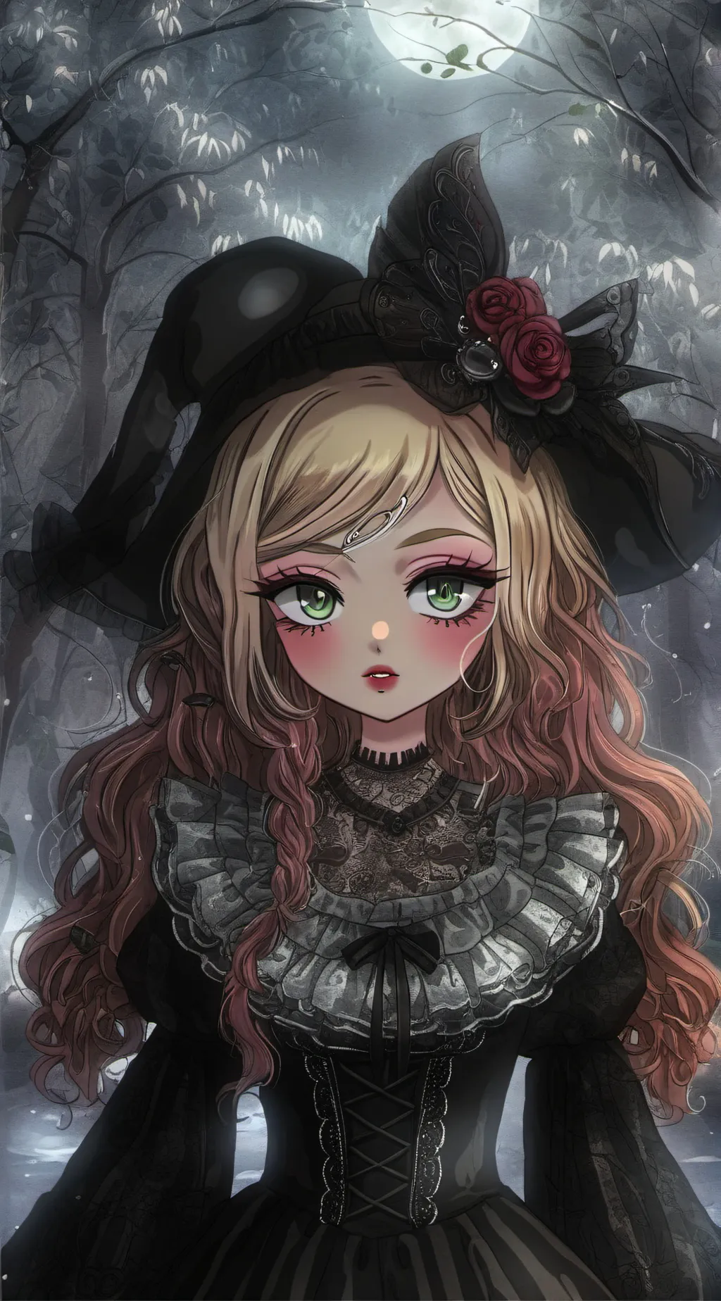 ai character: lily background