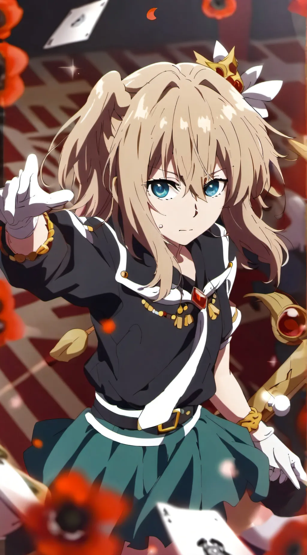 ai character: MHA- new student  background