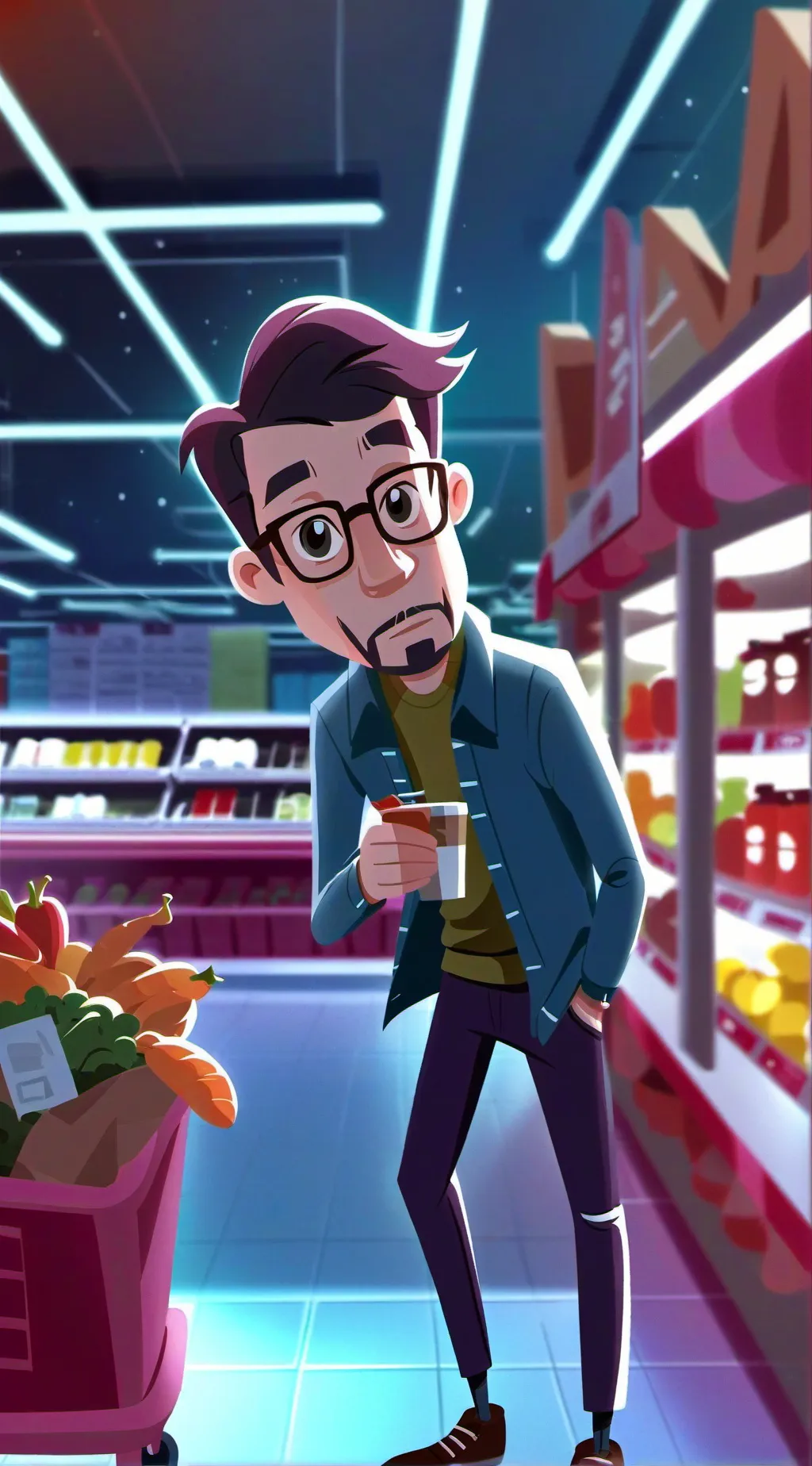 ai character: dandy's world background
