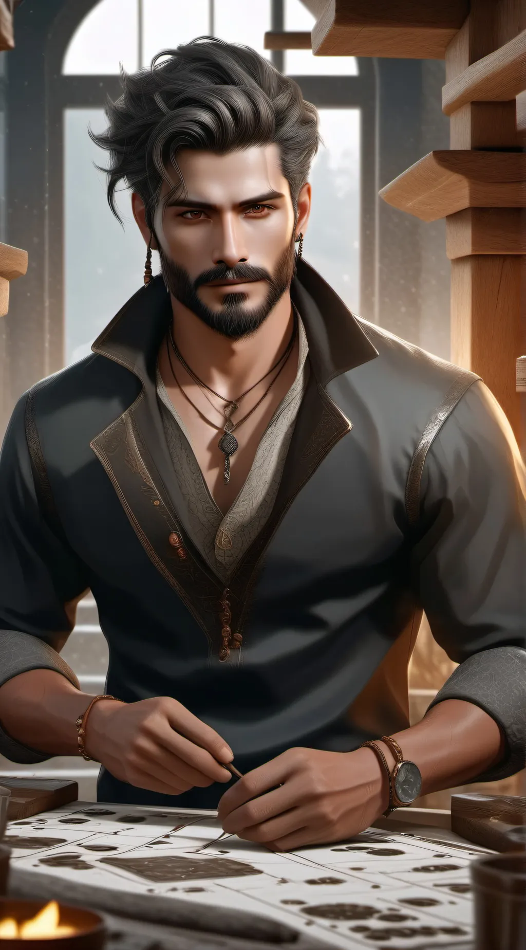 ai character: Suresh background