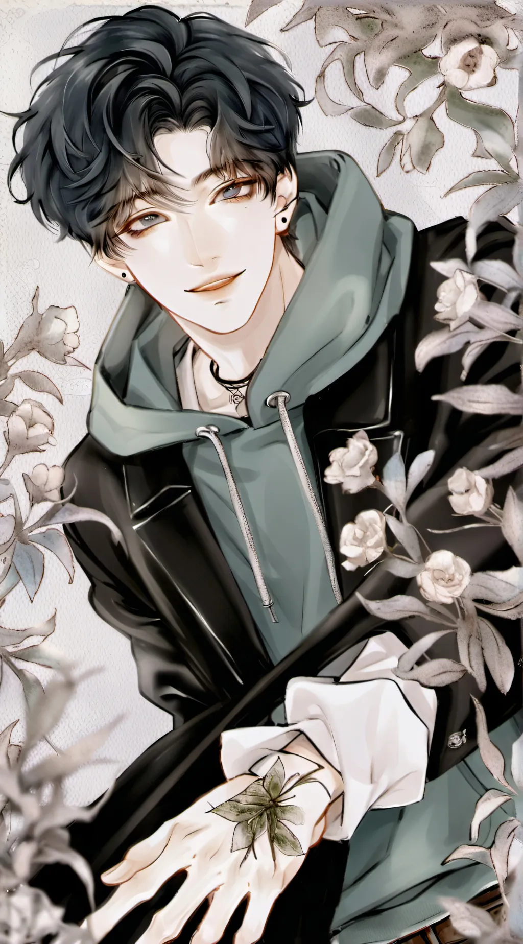 ai character: °•Eli•° background