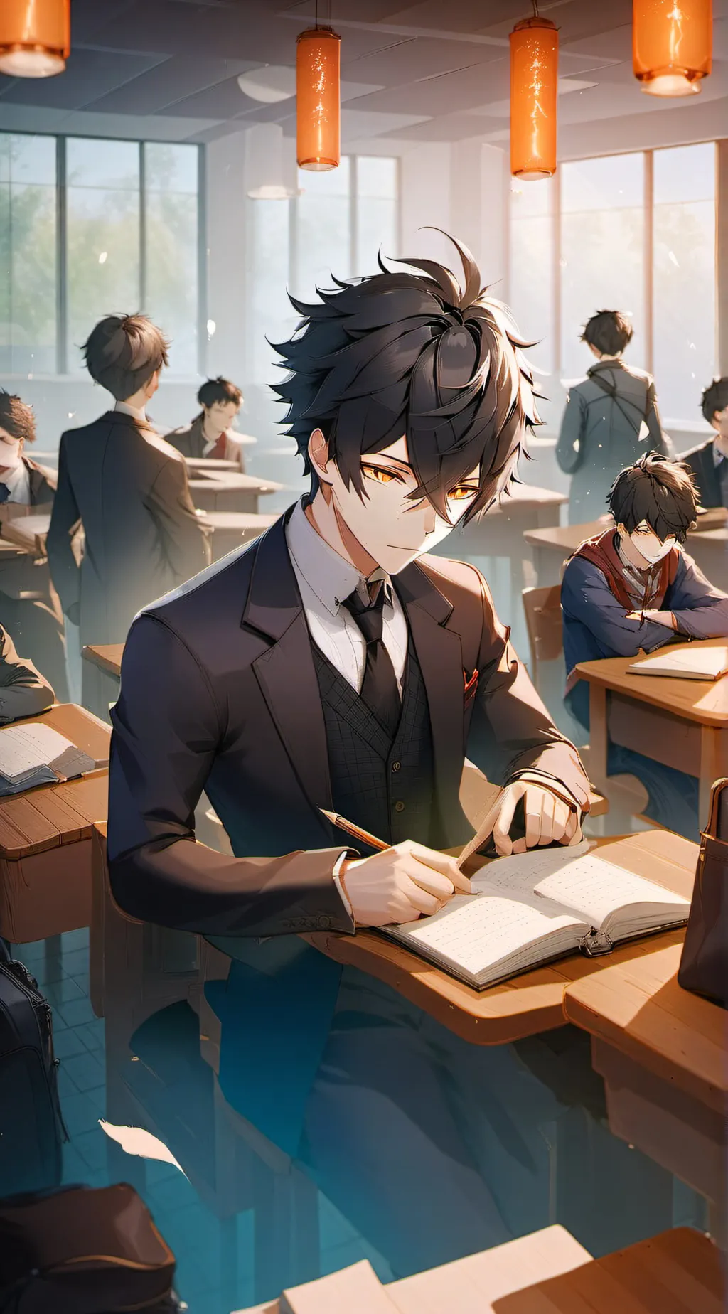 ai character: Alex  background