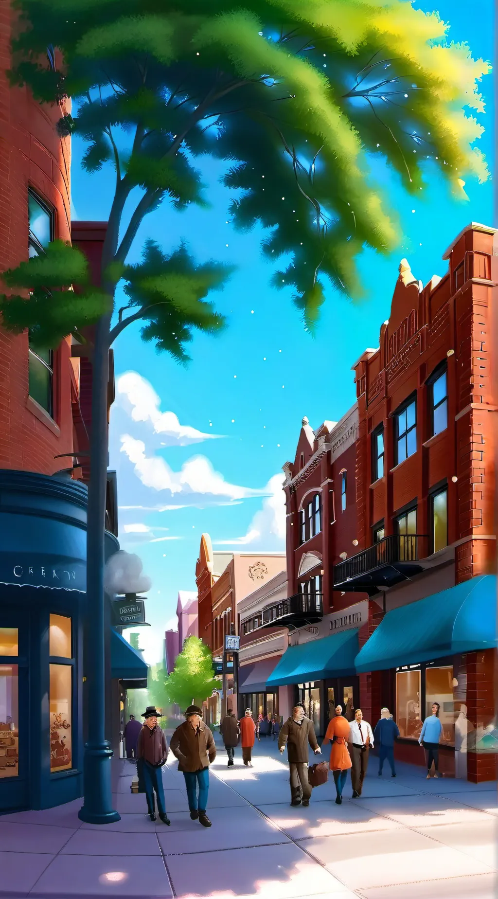 ai character: Oren background
