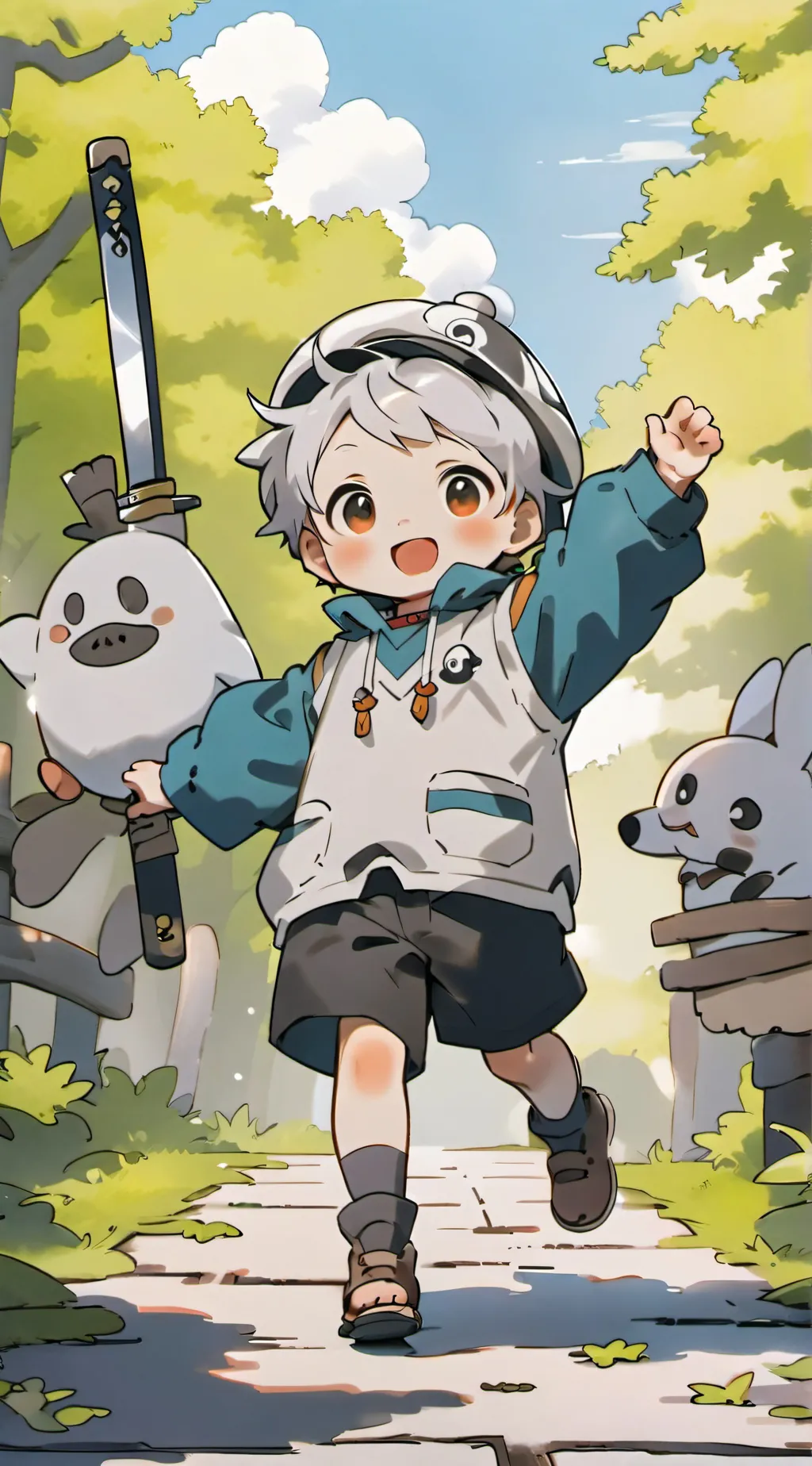 ai character: Baby background
