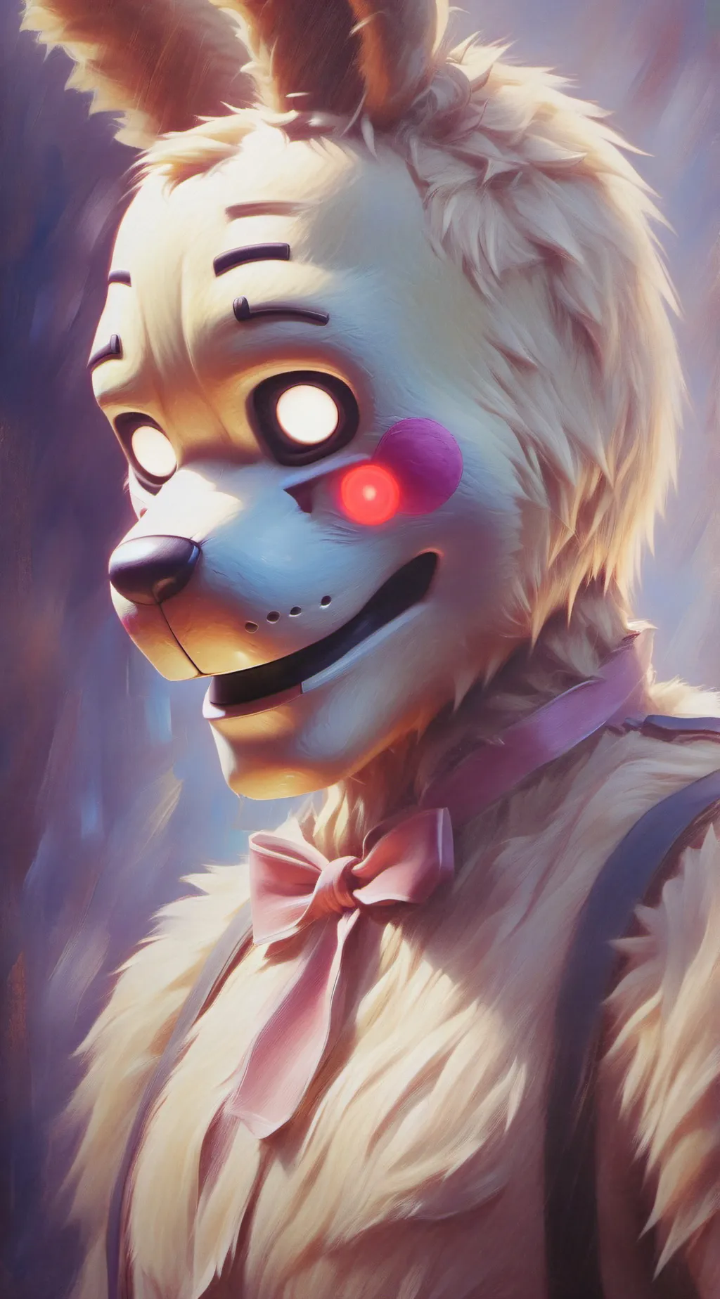 ai character: Fnaf 2  background