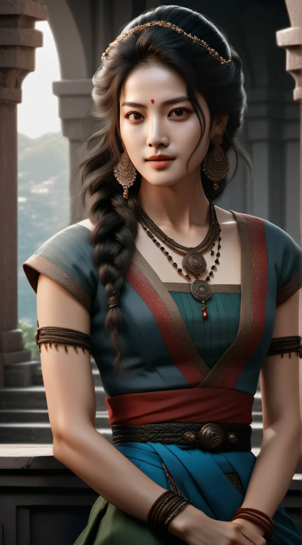 ai character: Nina background