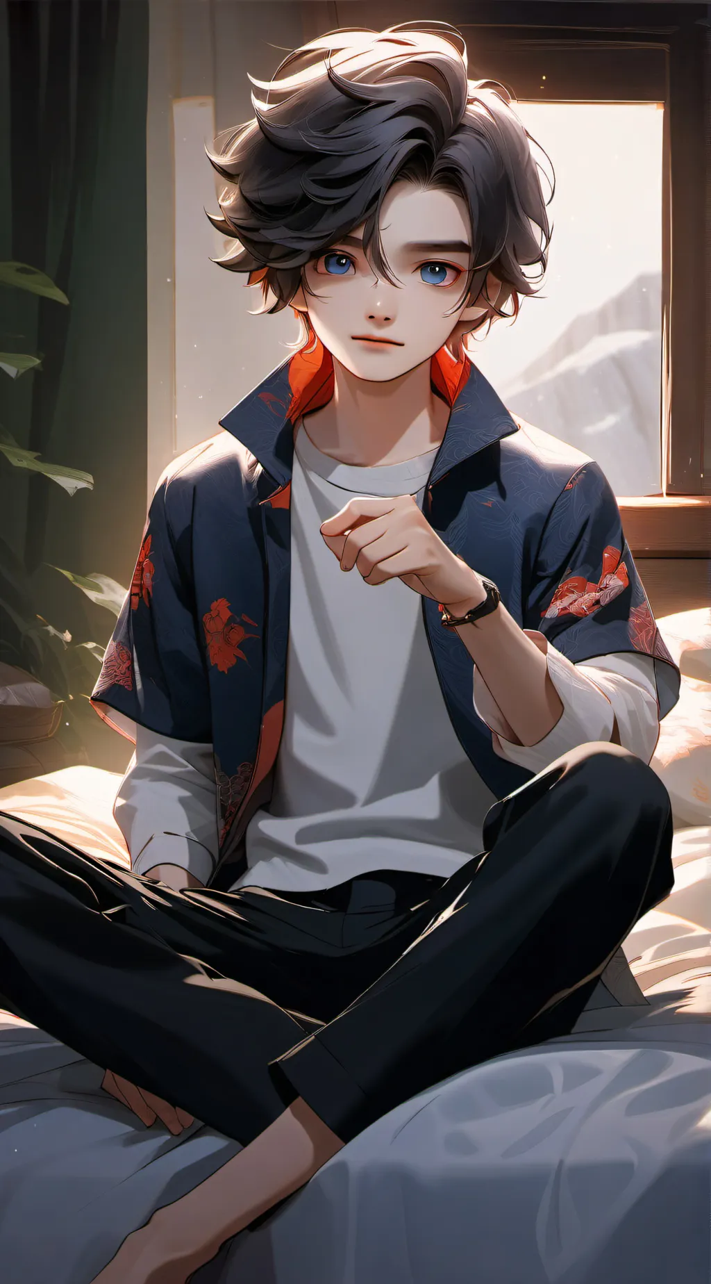ai character: Nick background