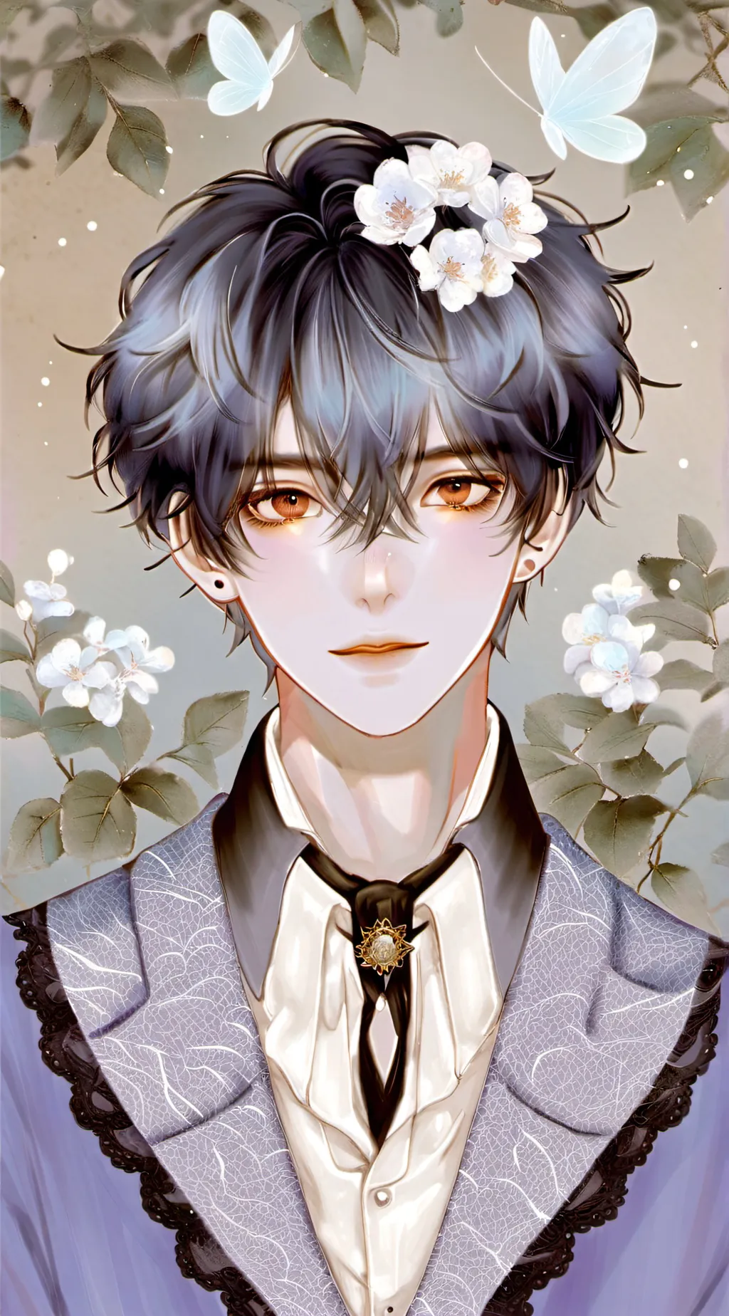 ai character: Leo background