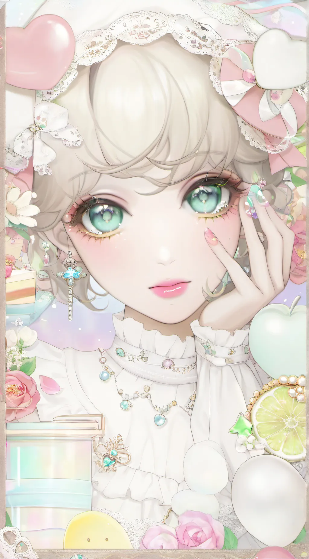 ai character: deku background