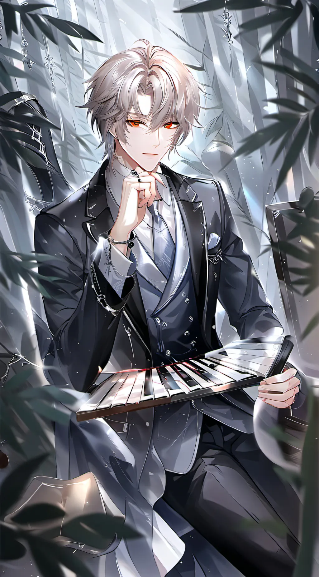 ai character: Teenieping  background