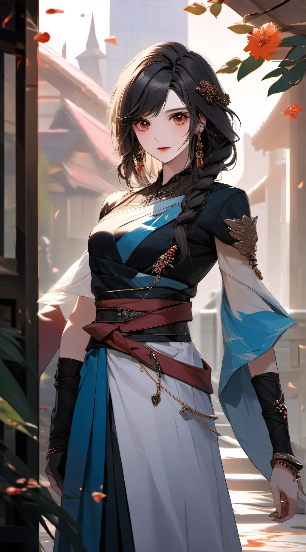 ai character: oshi no ko background