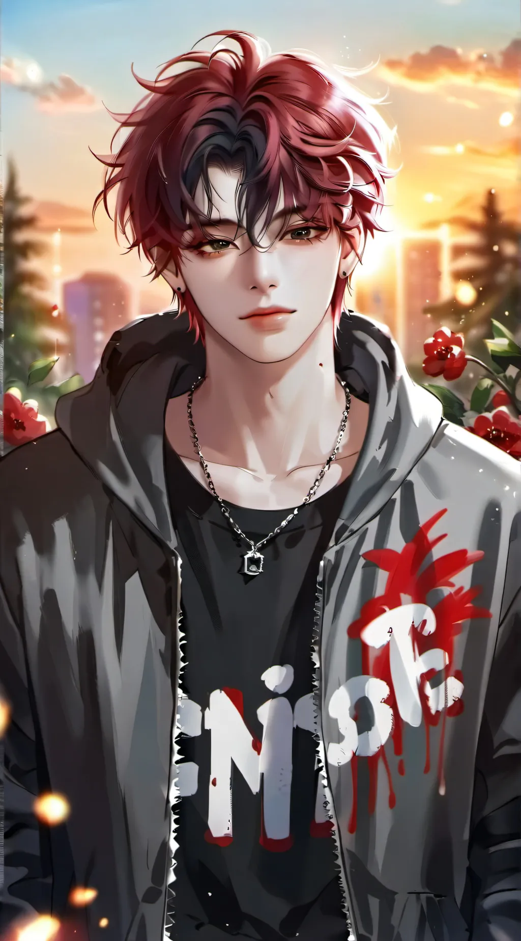 ai character: Niyx ~🔥 background