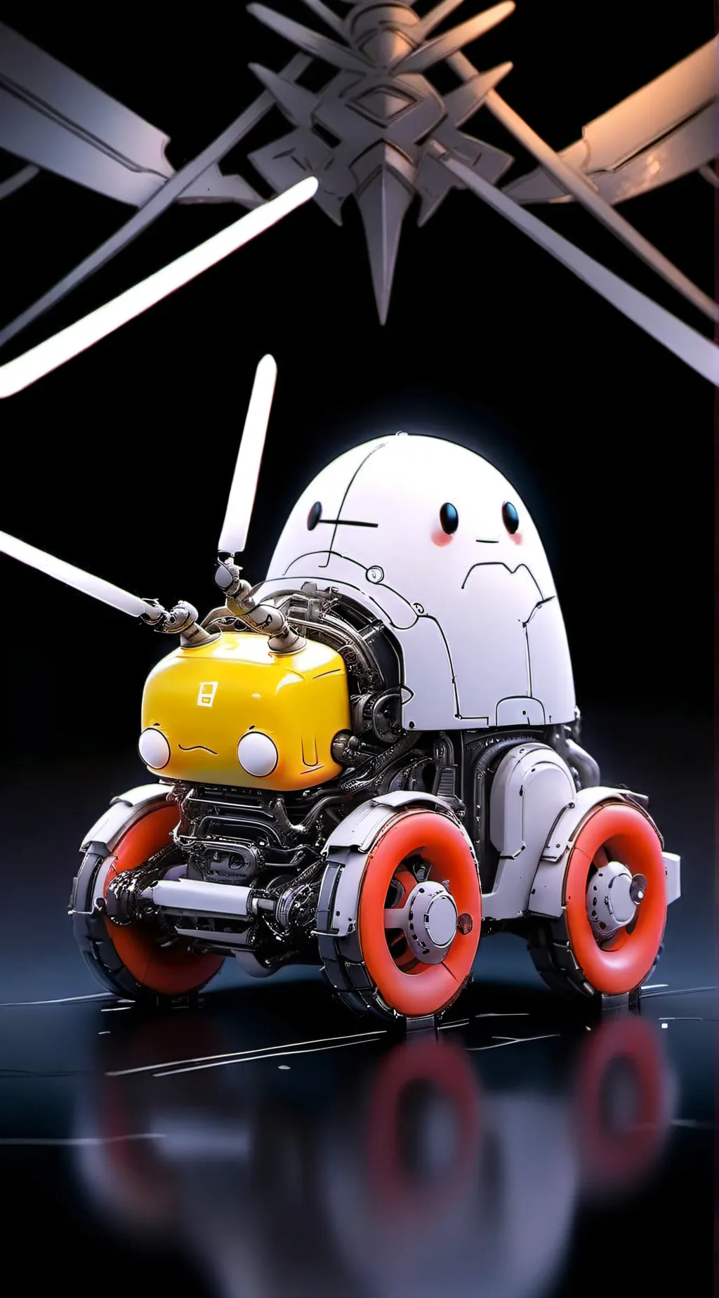 ai character: Kid from The Ghost background