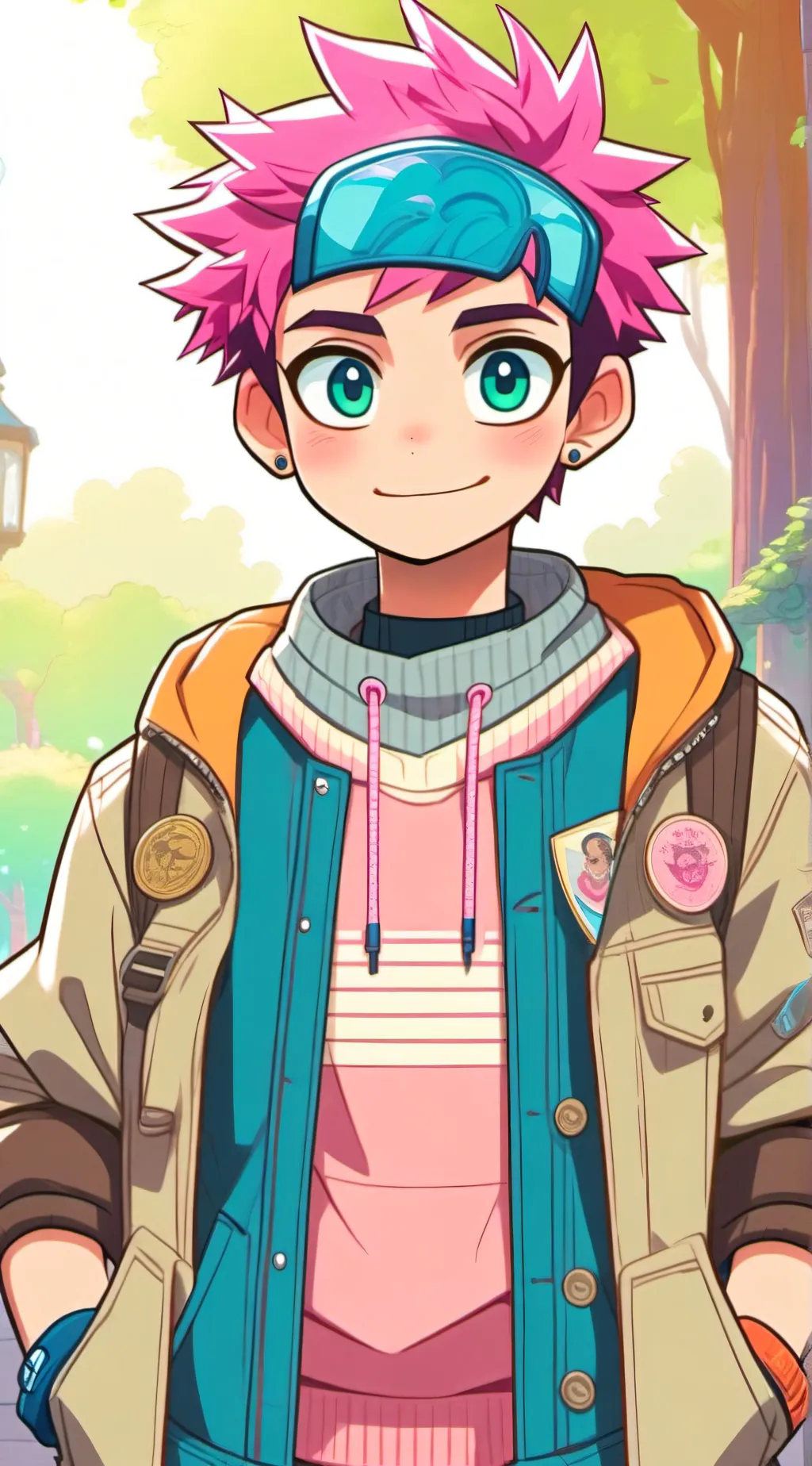 ai character: Natsuko background