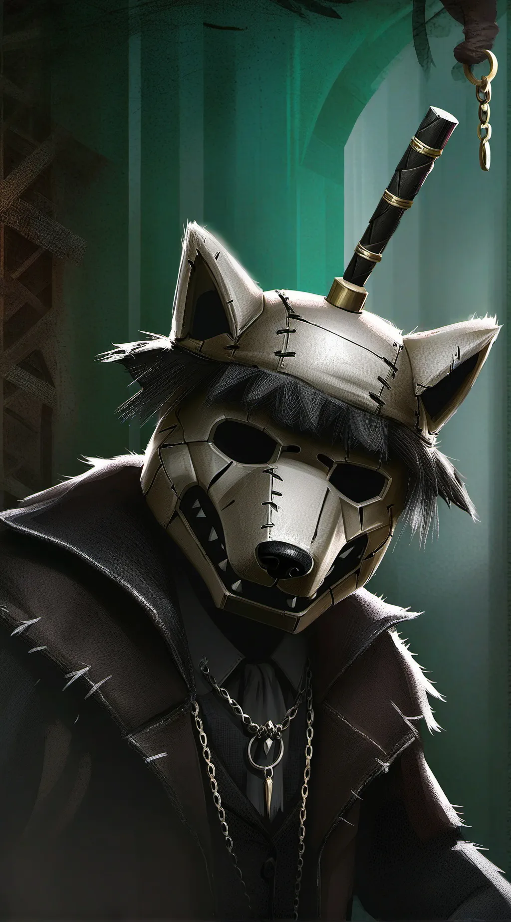 ai character: Backugo deku +fnaf background