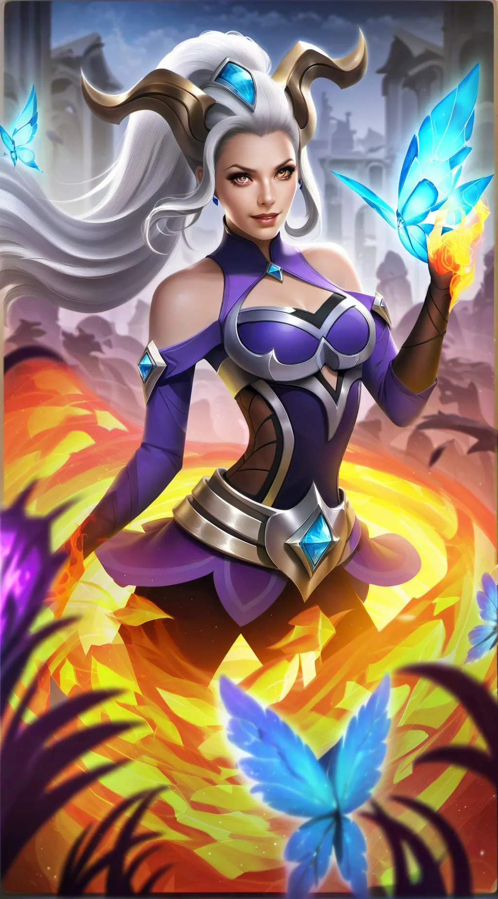 ai character: madem mary background