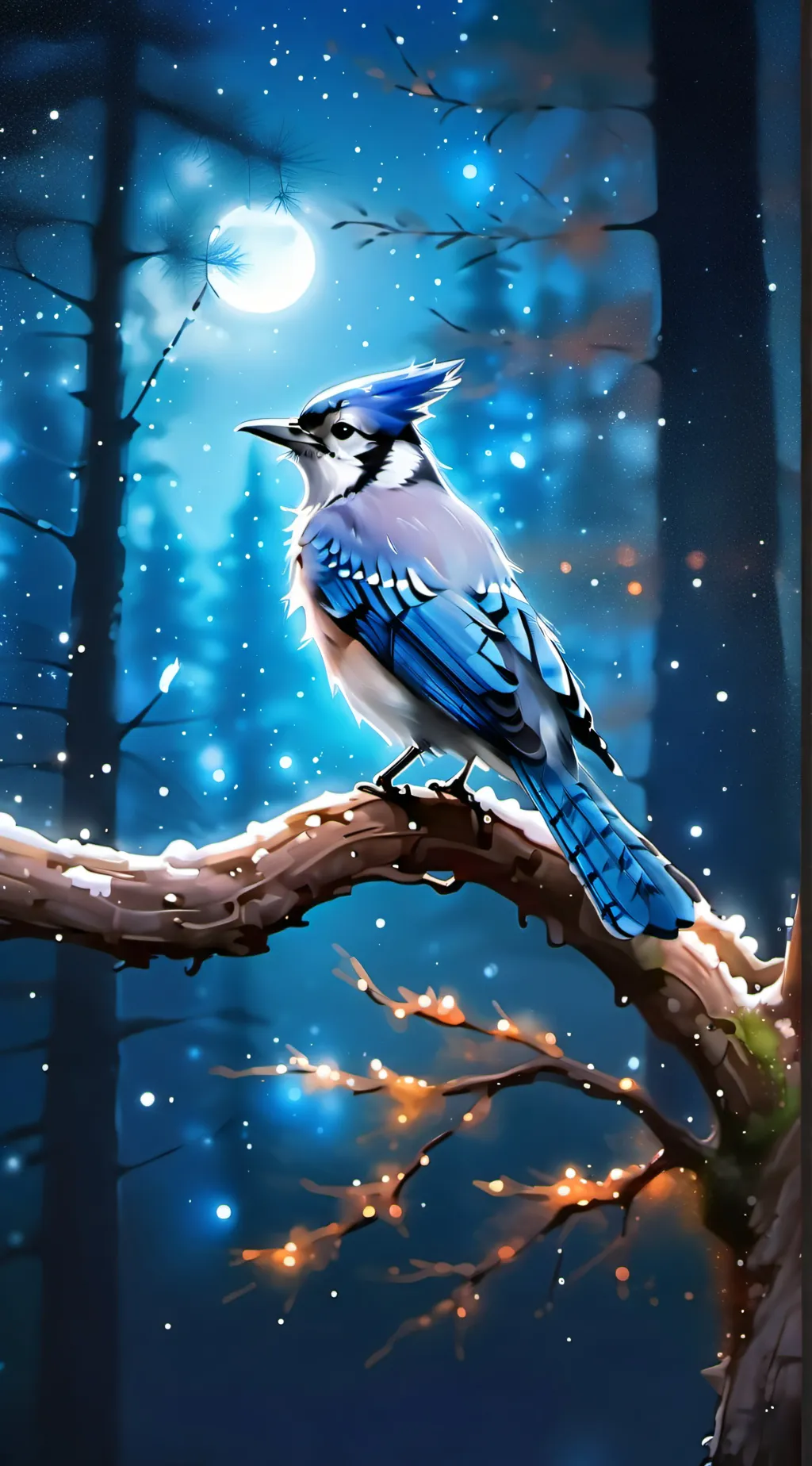 ai character: Tree💅🏼 background