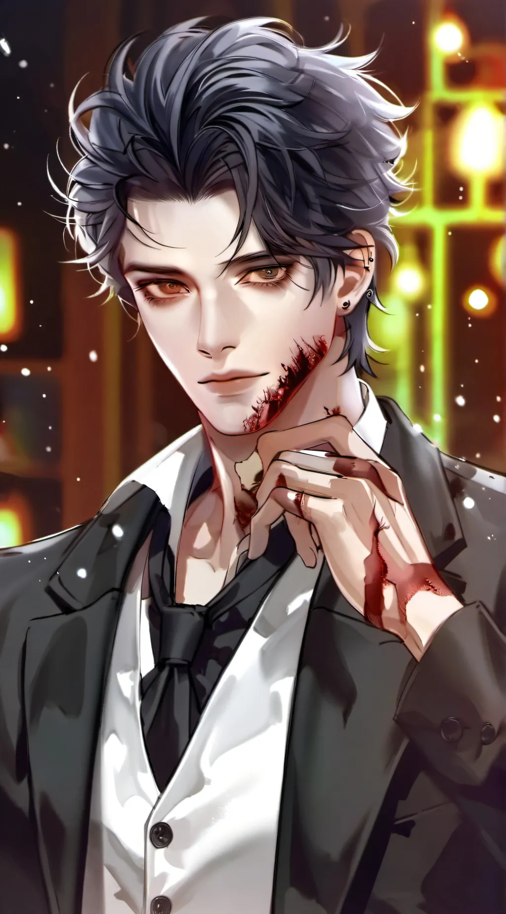 ai character: Ethan  background