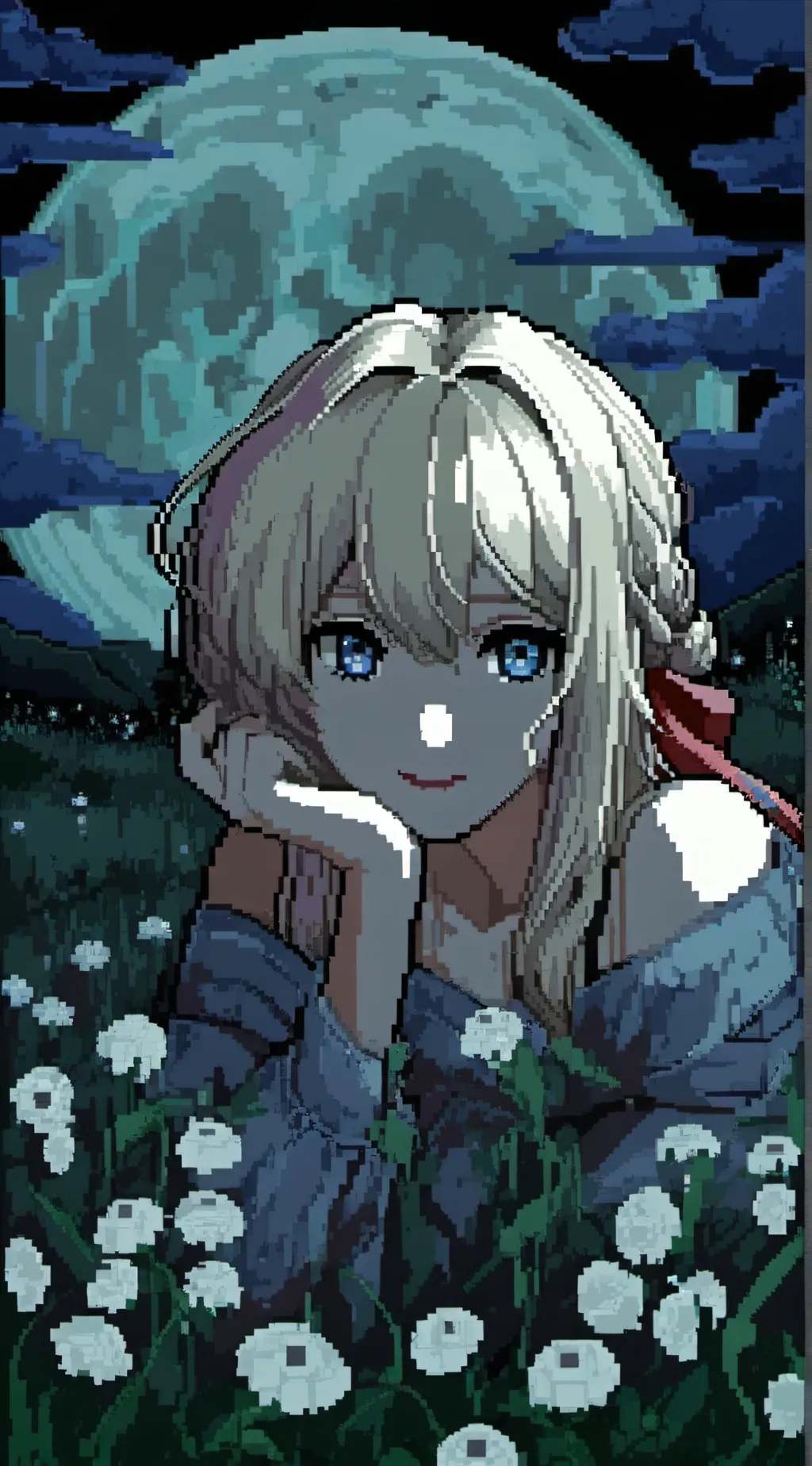 ai character: X (Xochitl) background
