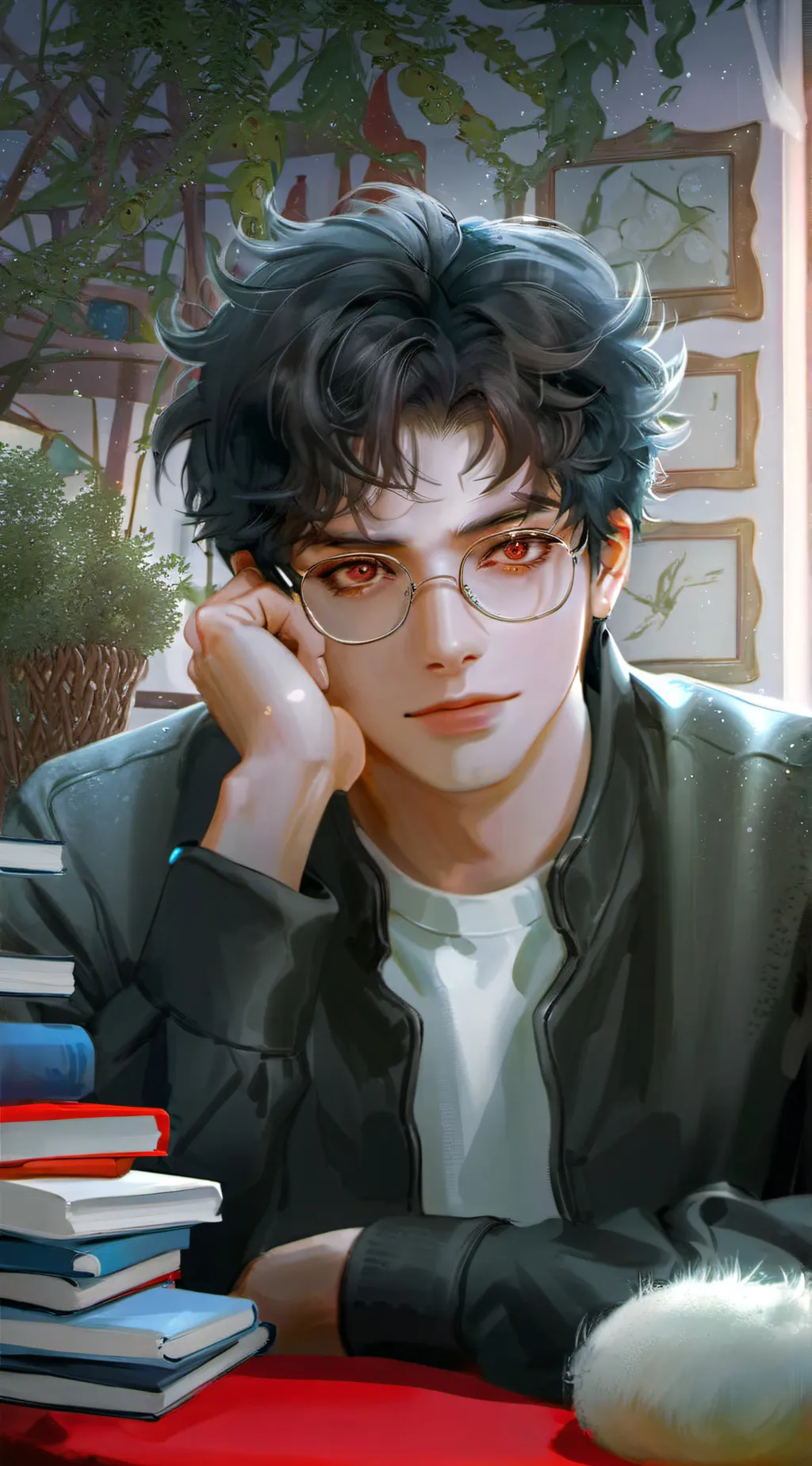 ai character: Nexus background