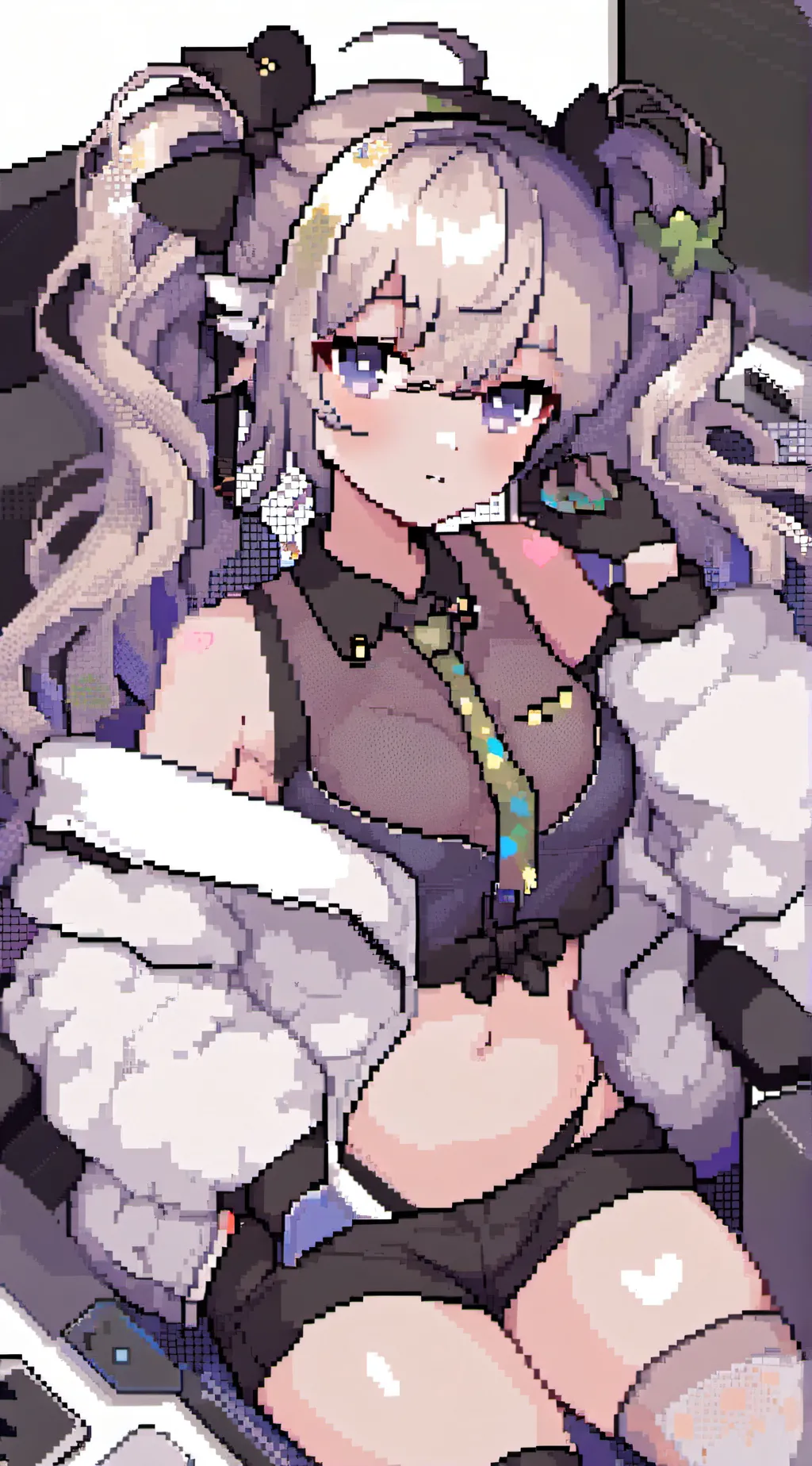 ai character: Aurora background