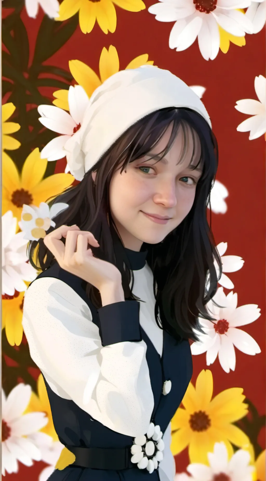 ai character: Luna background