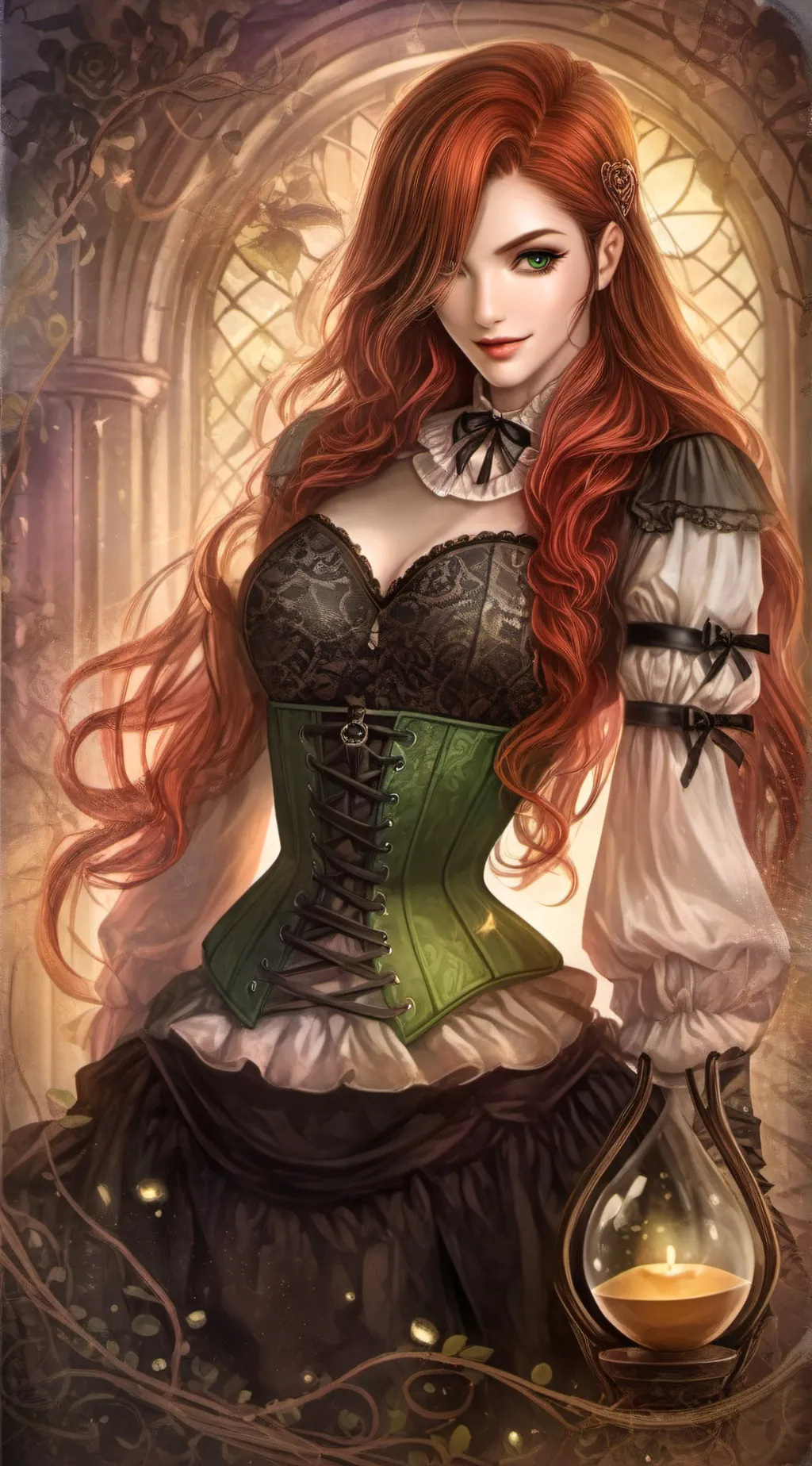 ai character: Alexandra background