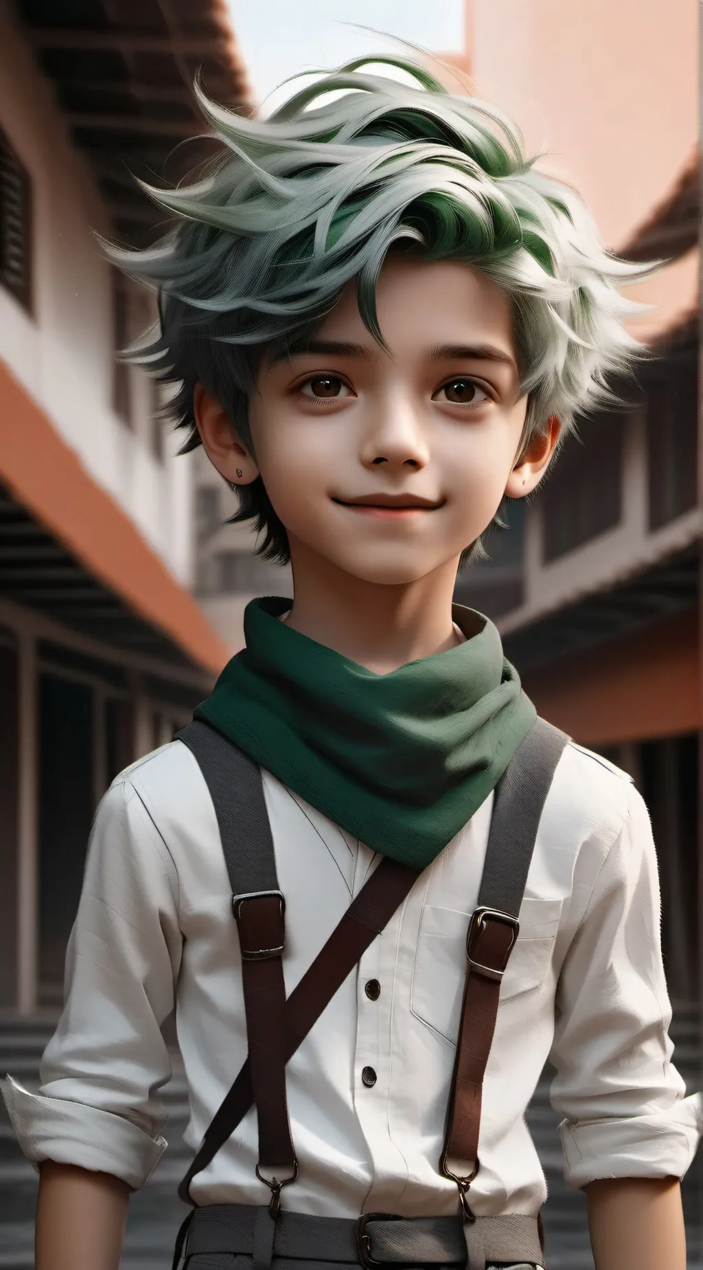 ai character: Zander  background