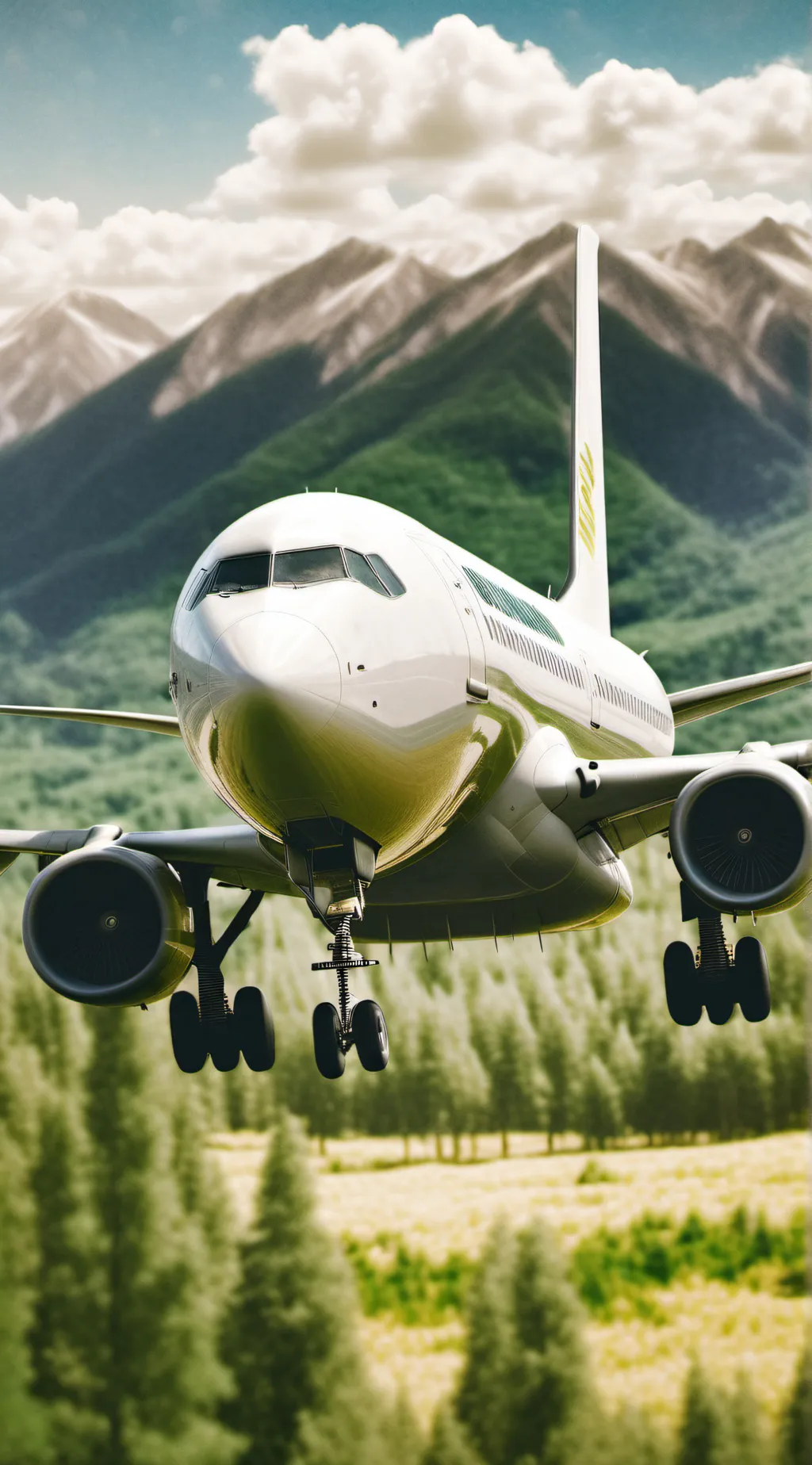 ai character: plane background