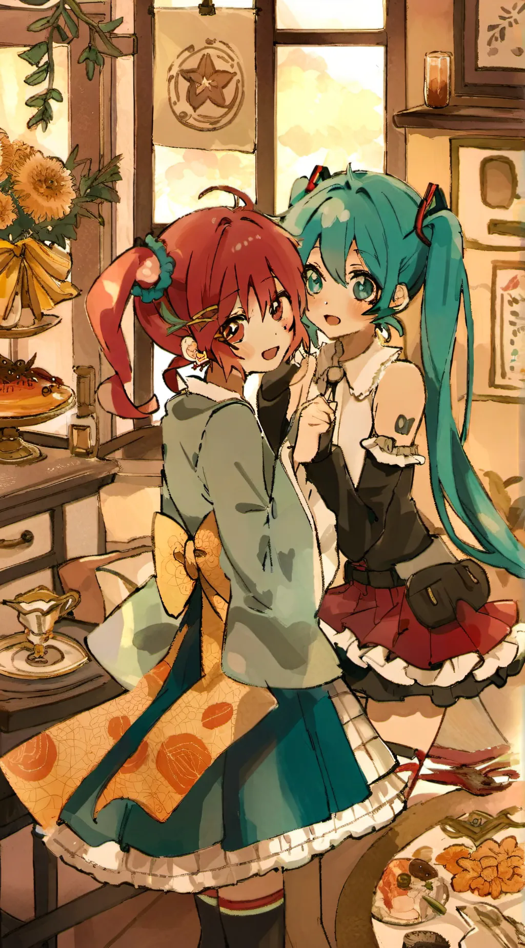 ai character: MikuTeto lmao background