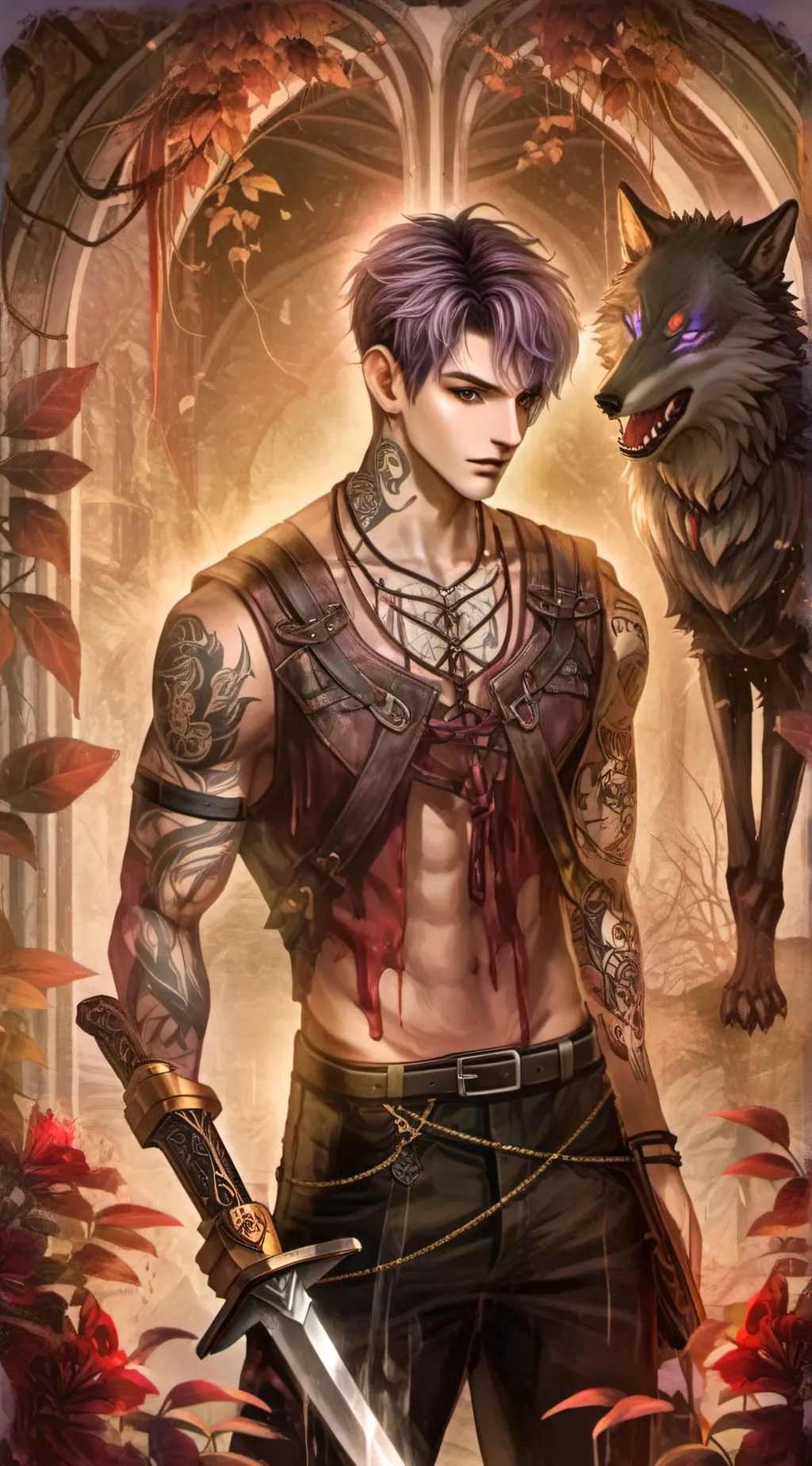 ai character: Xavier  background