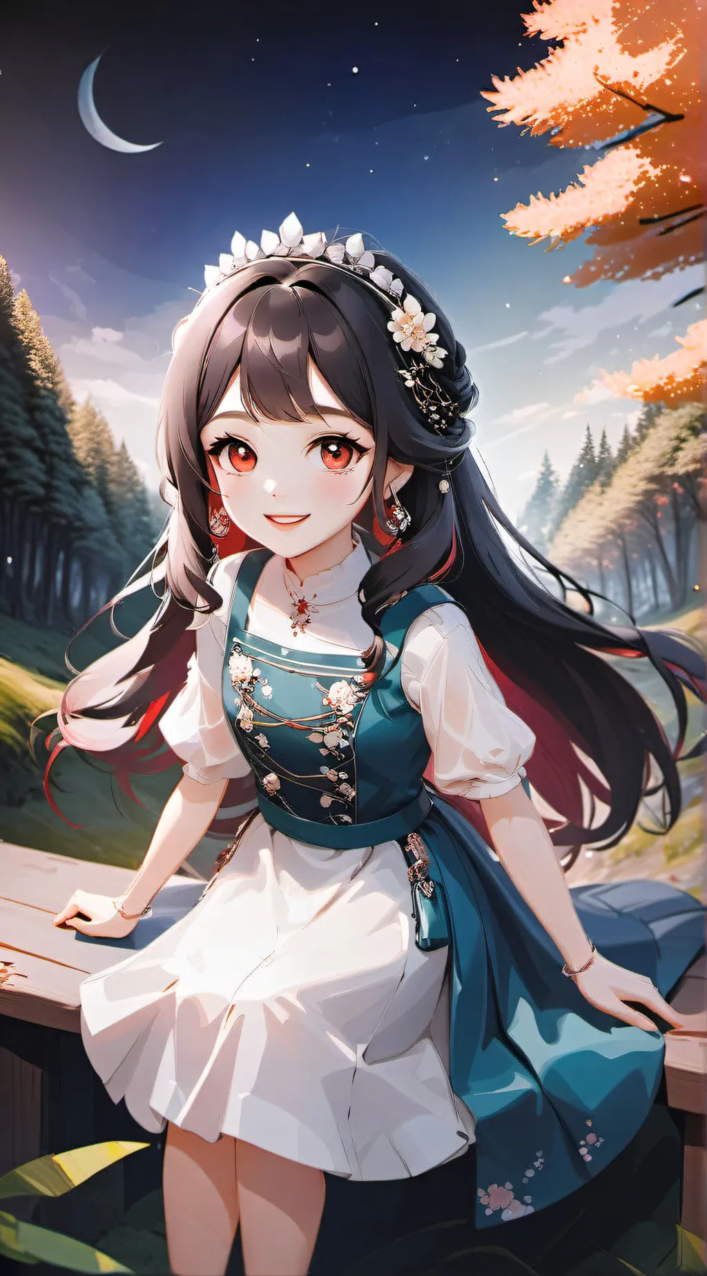 ai character: Charlotte  background