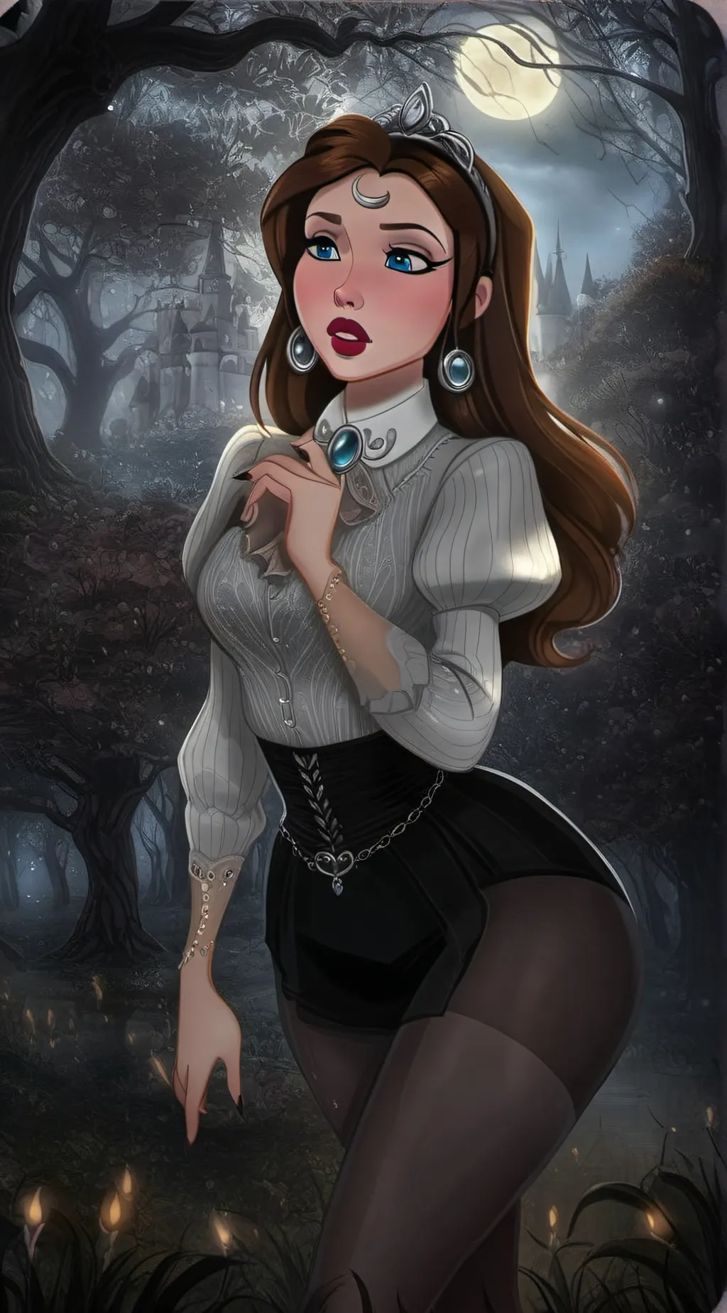 ai character: Evelyn background