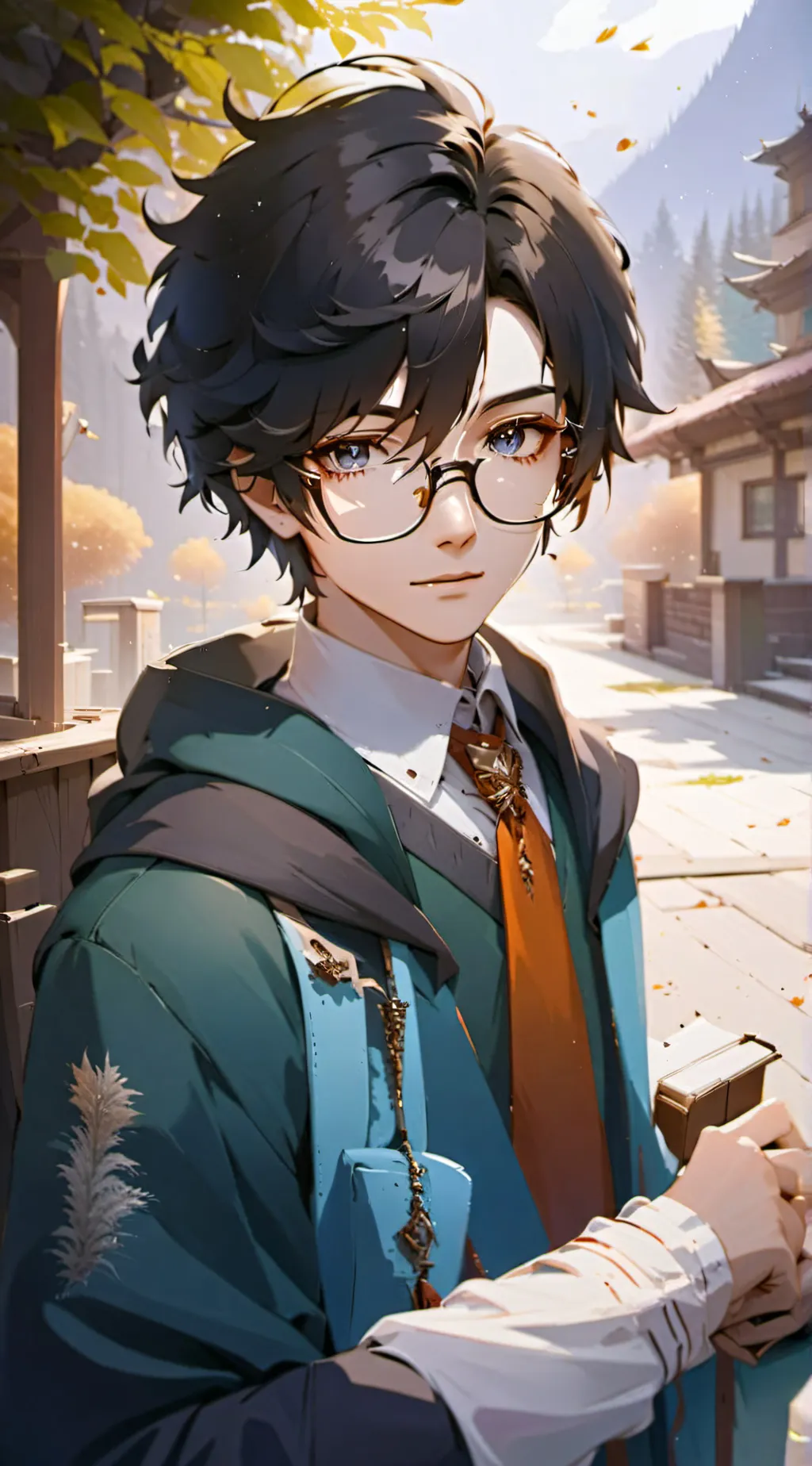 ai character: Vhon Rylie. background