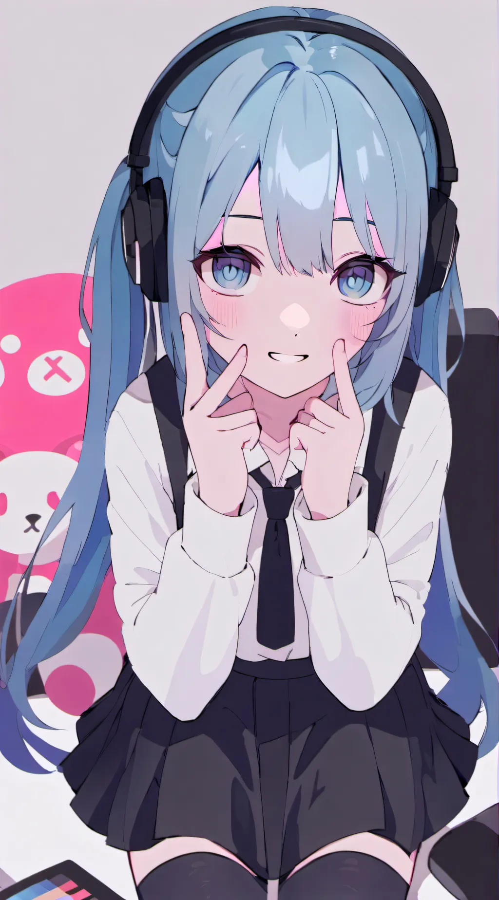 ai character: 🎶Miku🎶 background
