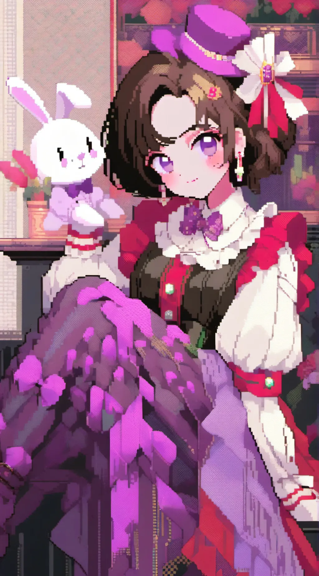 ai character: tadc SUSSER background
