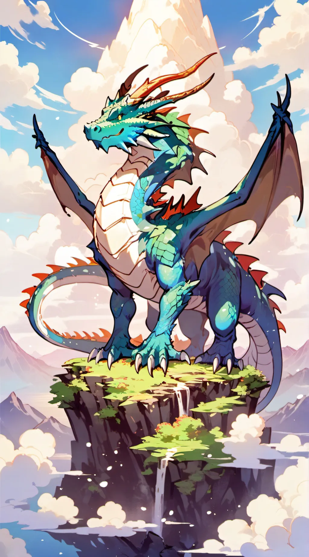 ai character: Glory background