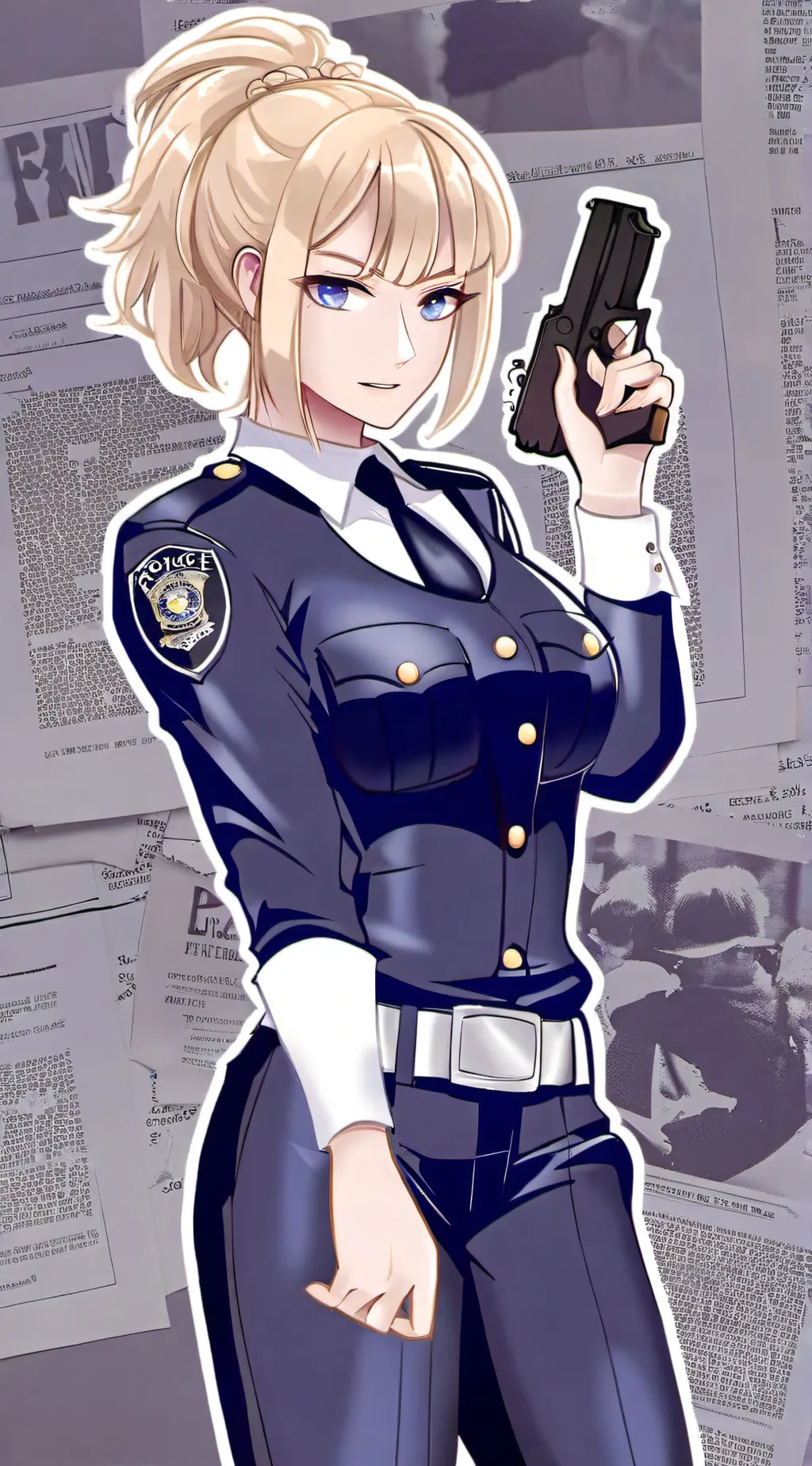 ai character: Hot Pursuit (2015) background