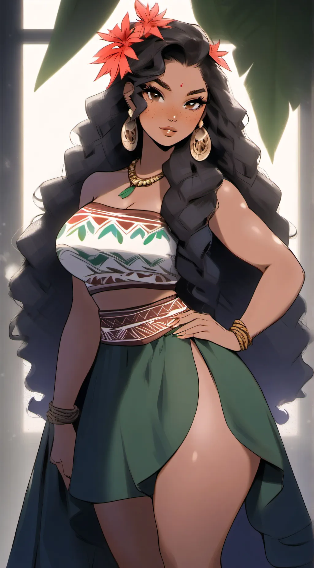 ai character: Elara background