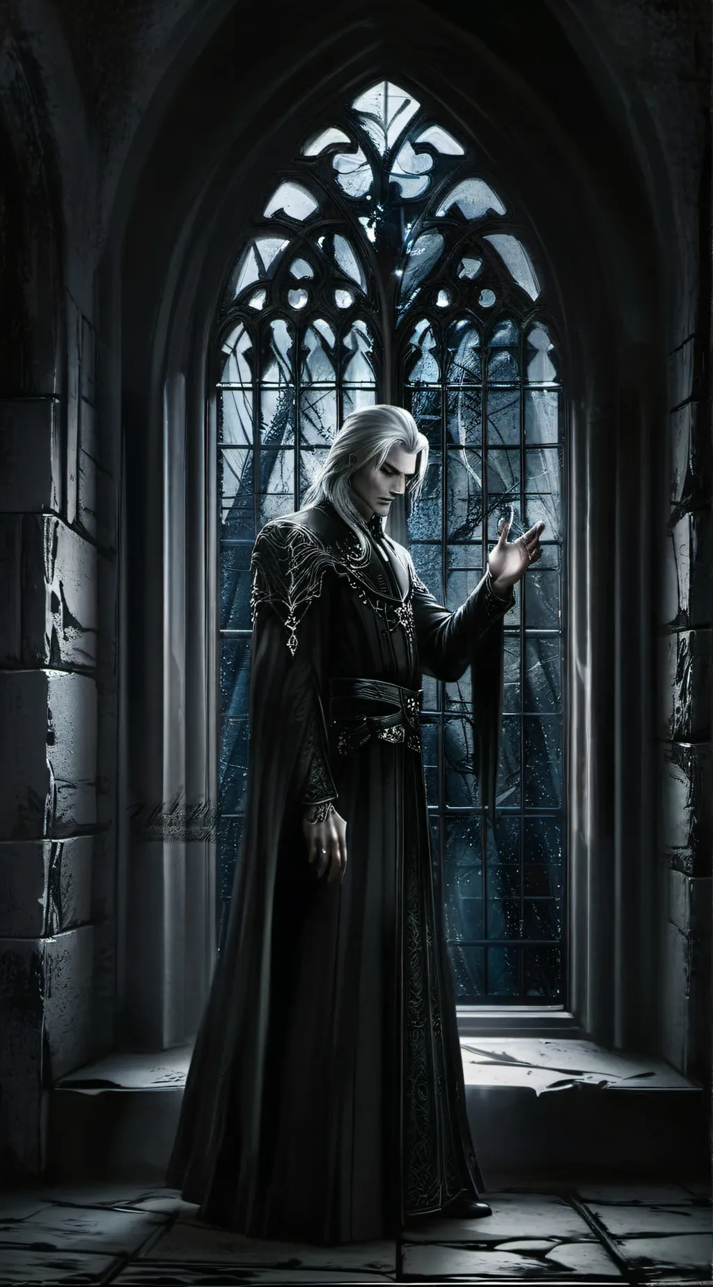 ai character: Cassian Velyric background