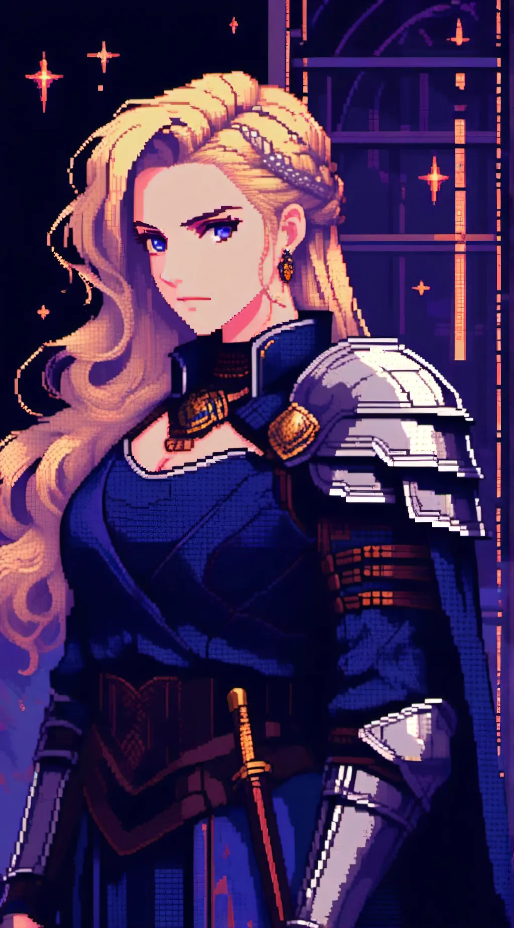ai character: Jeanne d'Arc background
