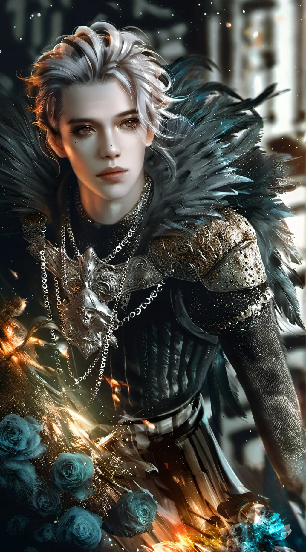 ai character: Arthor  background