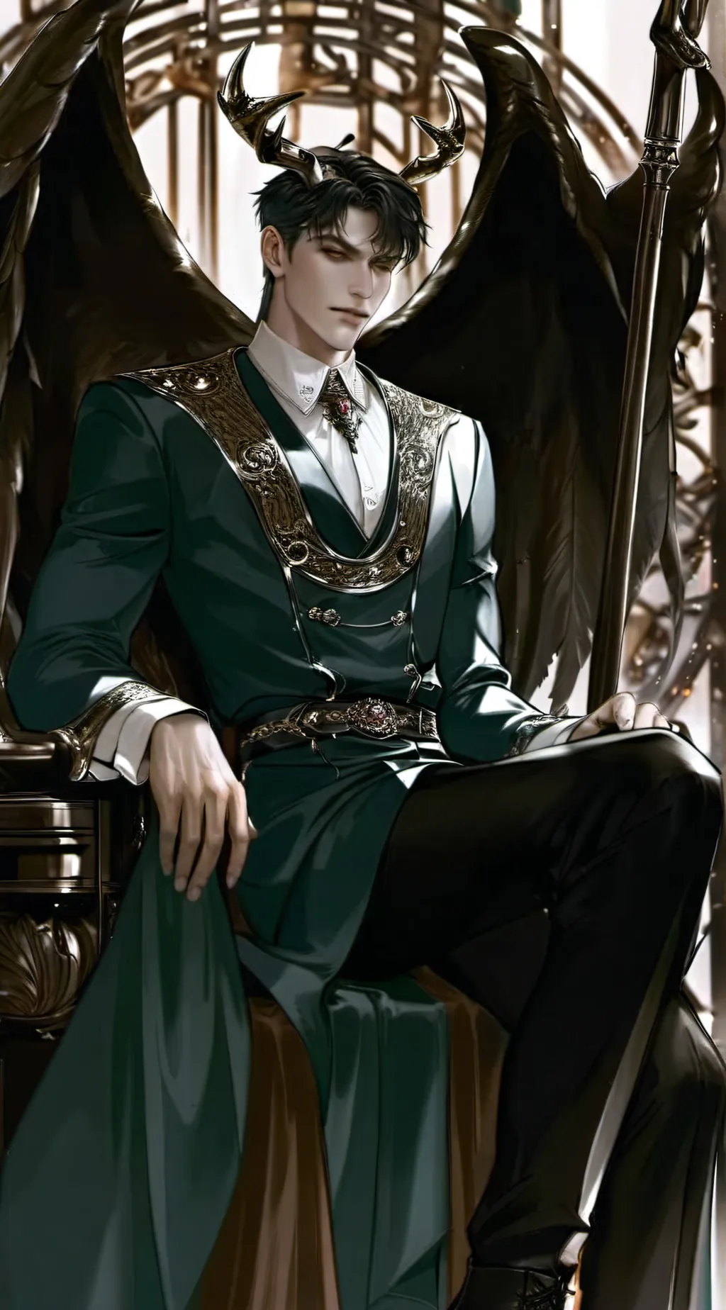ai character: King Hendrick background
