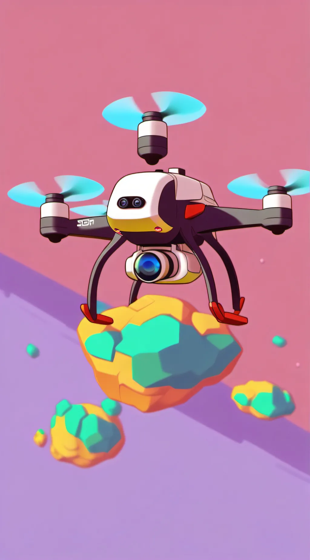 ai character: murder drones background