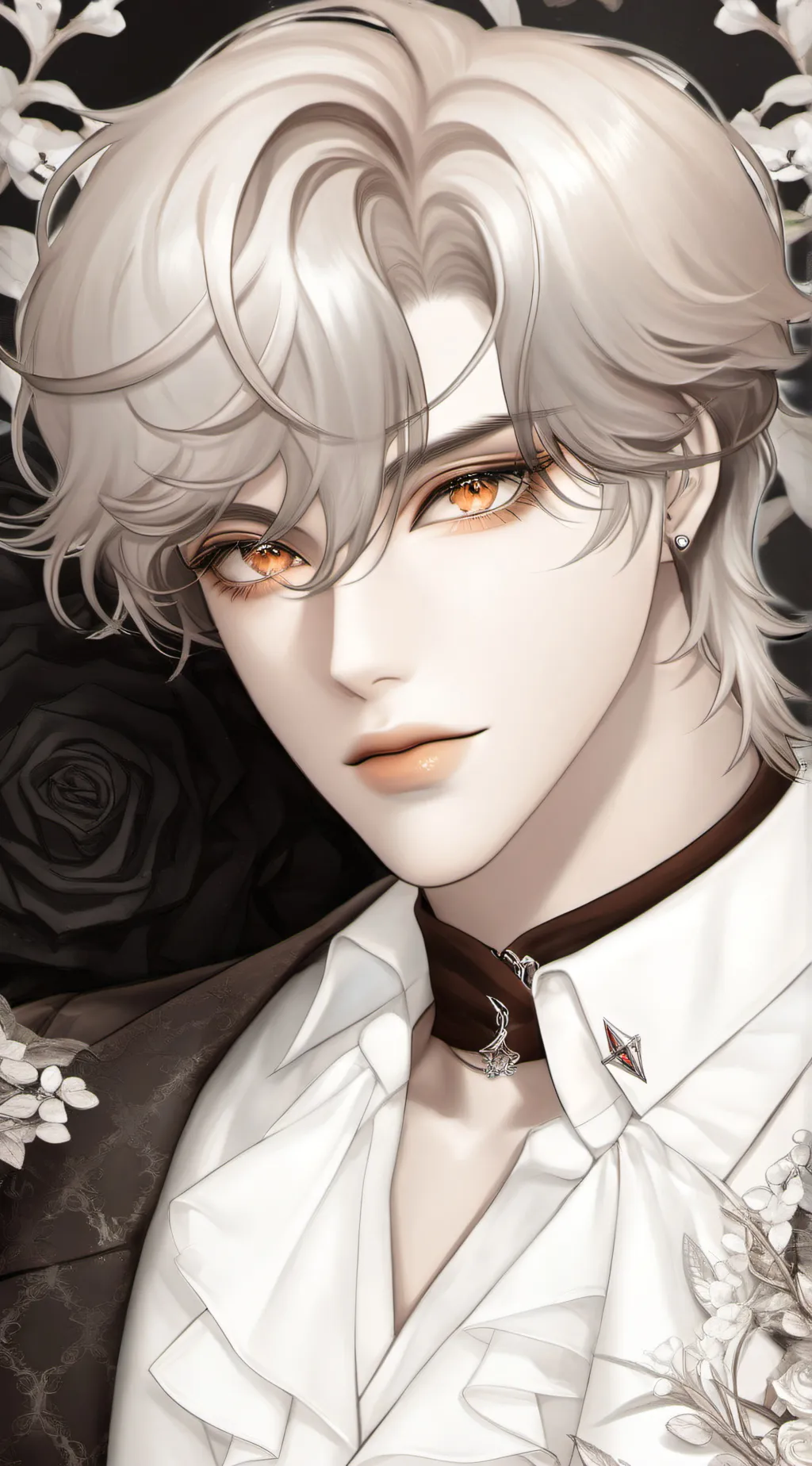 ai character: Oliver  background