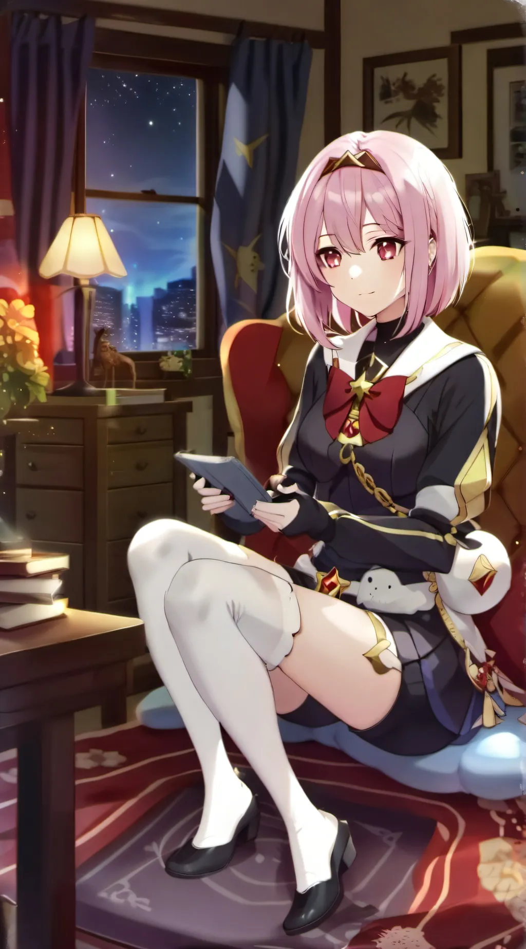 ai character: MHA in your room background