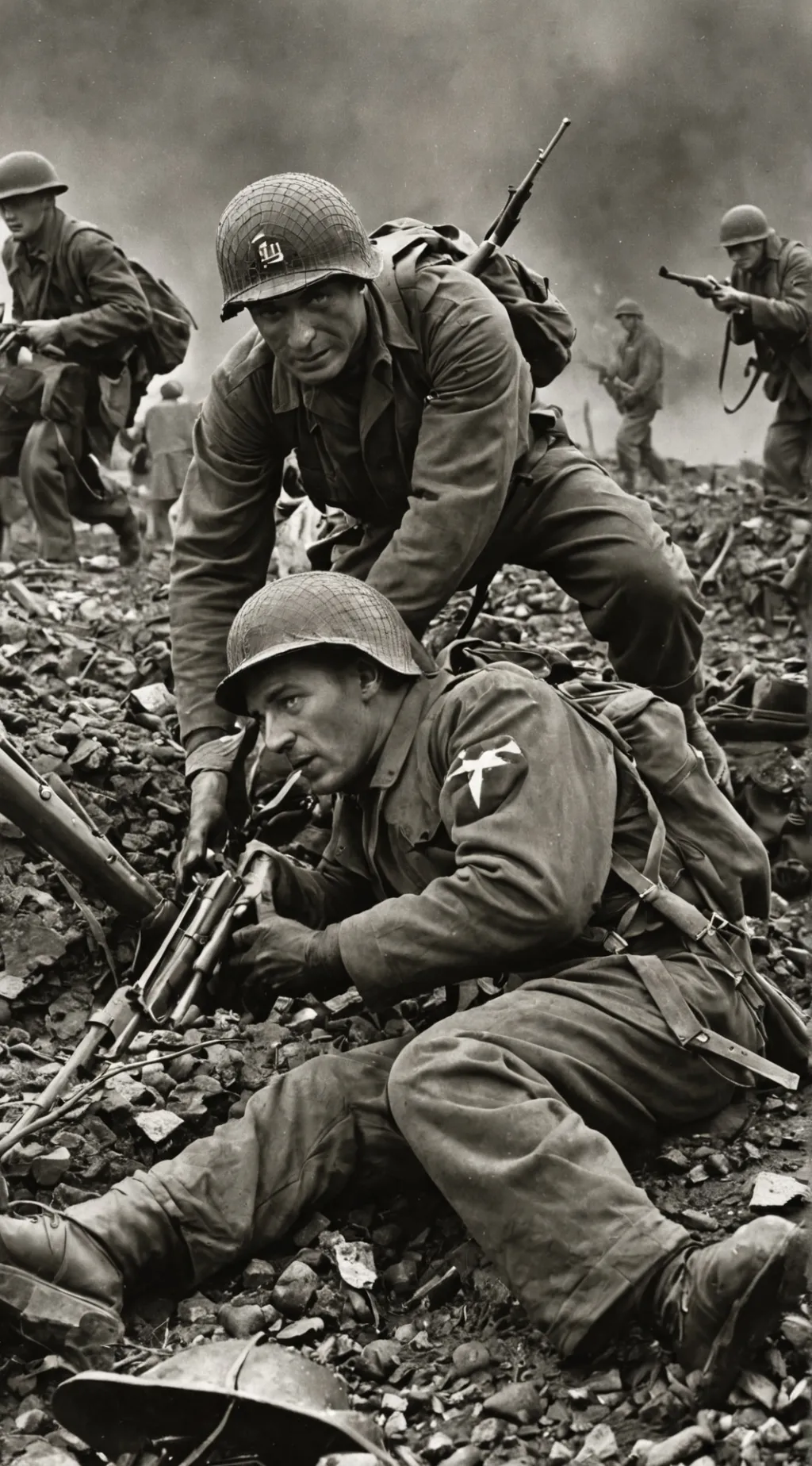 ai character: World War Two  background