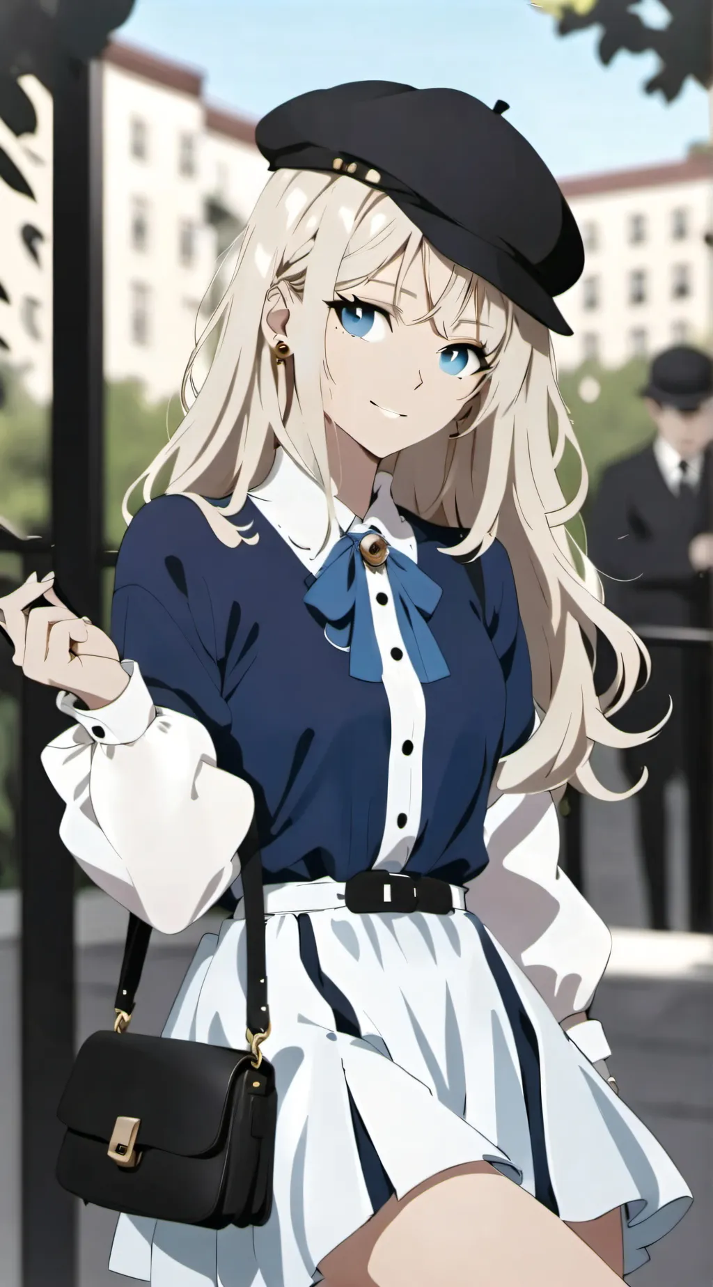 ai character: Roseanne park  background