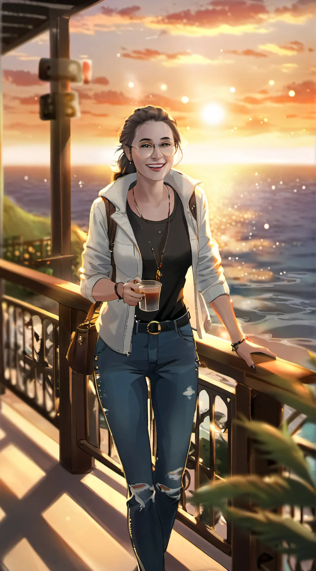 ai character: Serenity background
